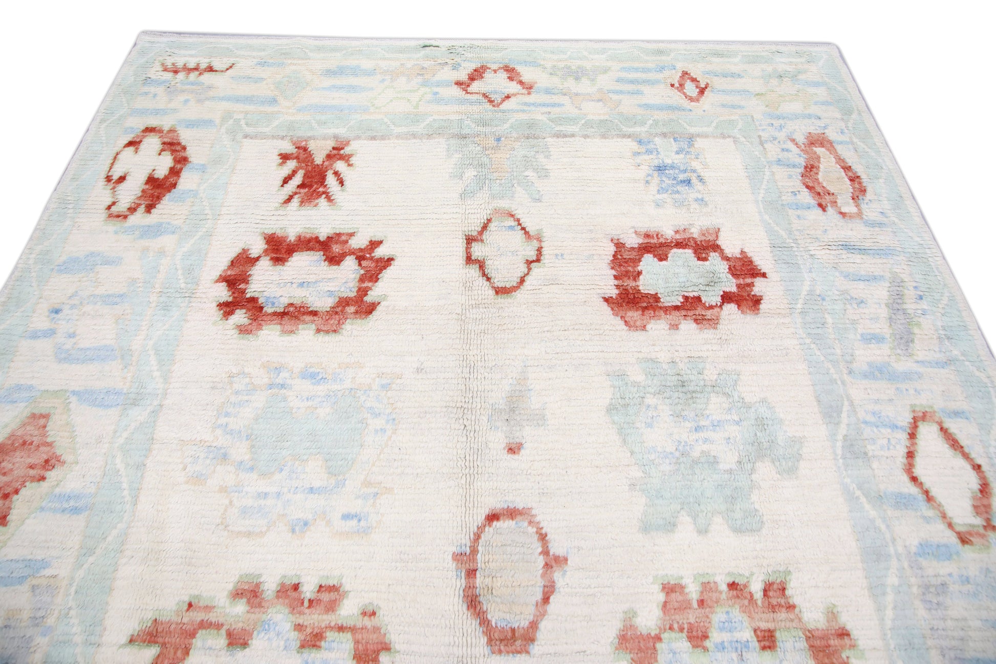 Turkish Oushak Rug 7'8" x 11' #33
