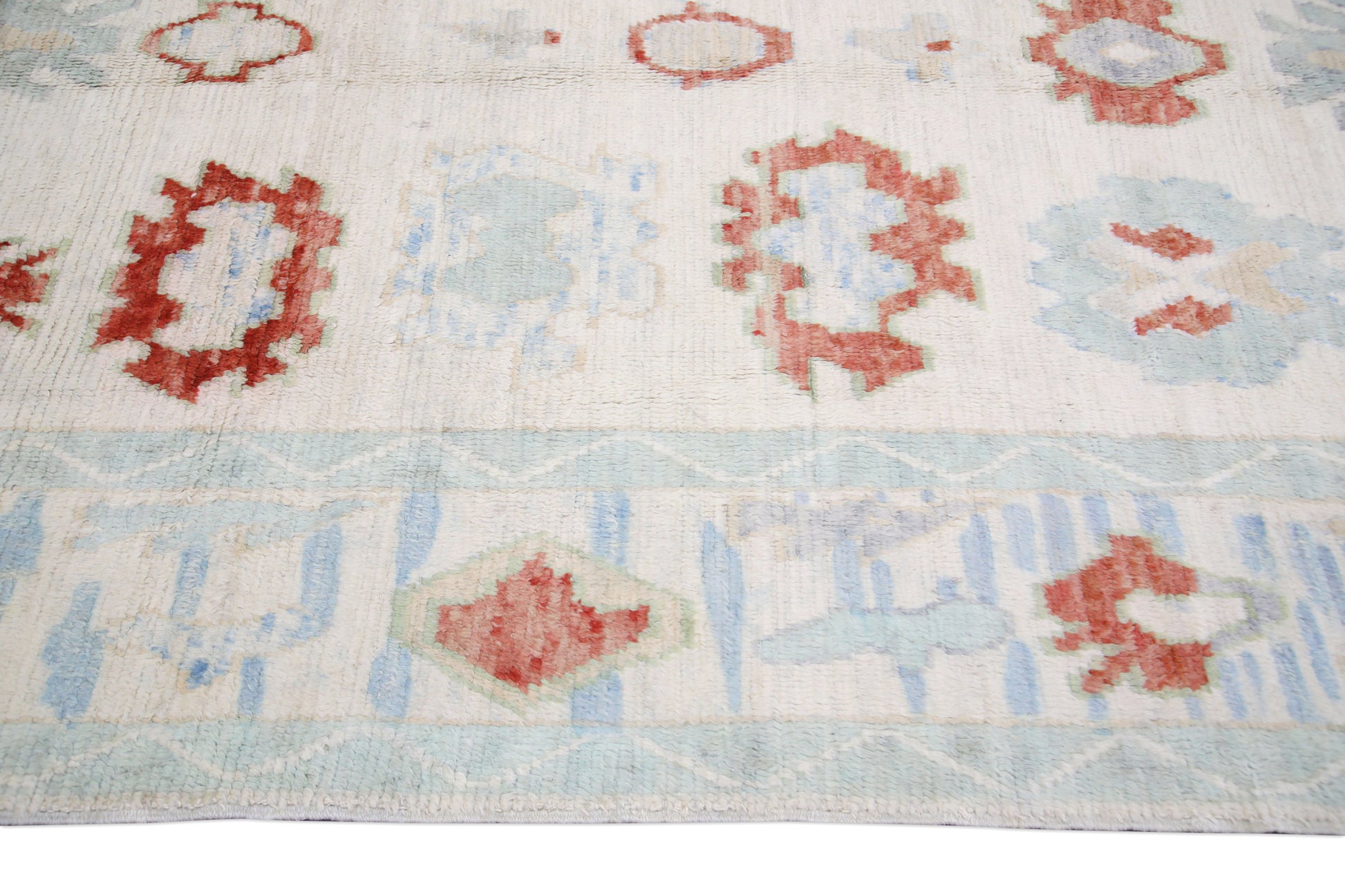 Turkish Oushak Rug 7'8" x 11' #33