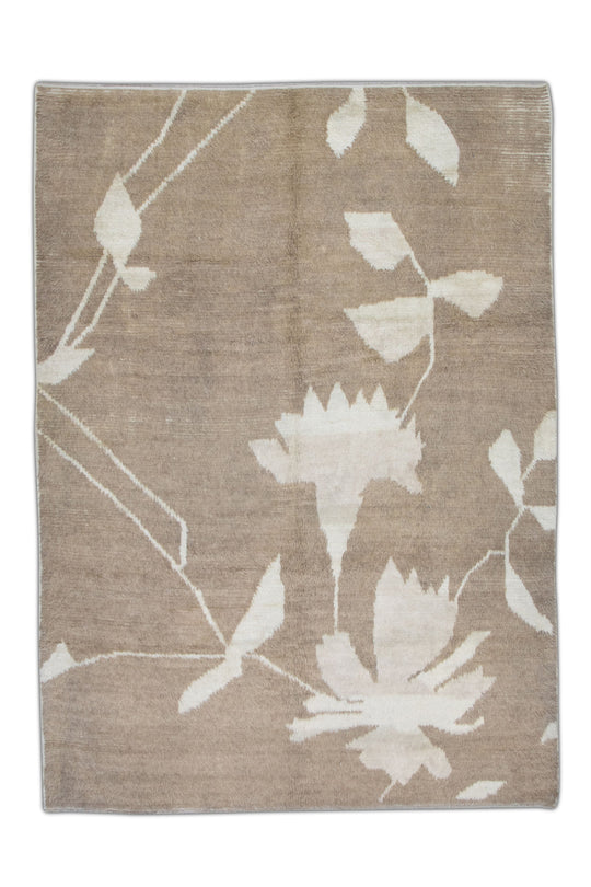 #38 Hand Knotted Turkish Modern Rug 8'2" x 10'7"