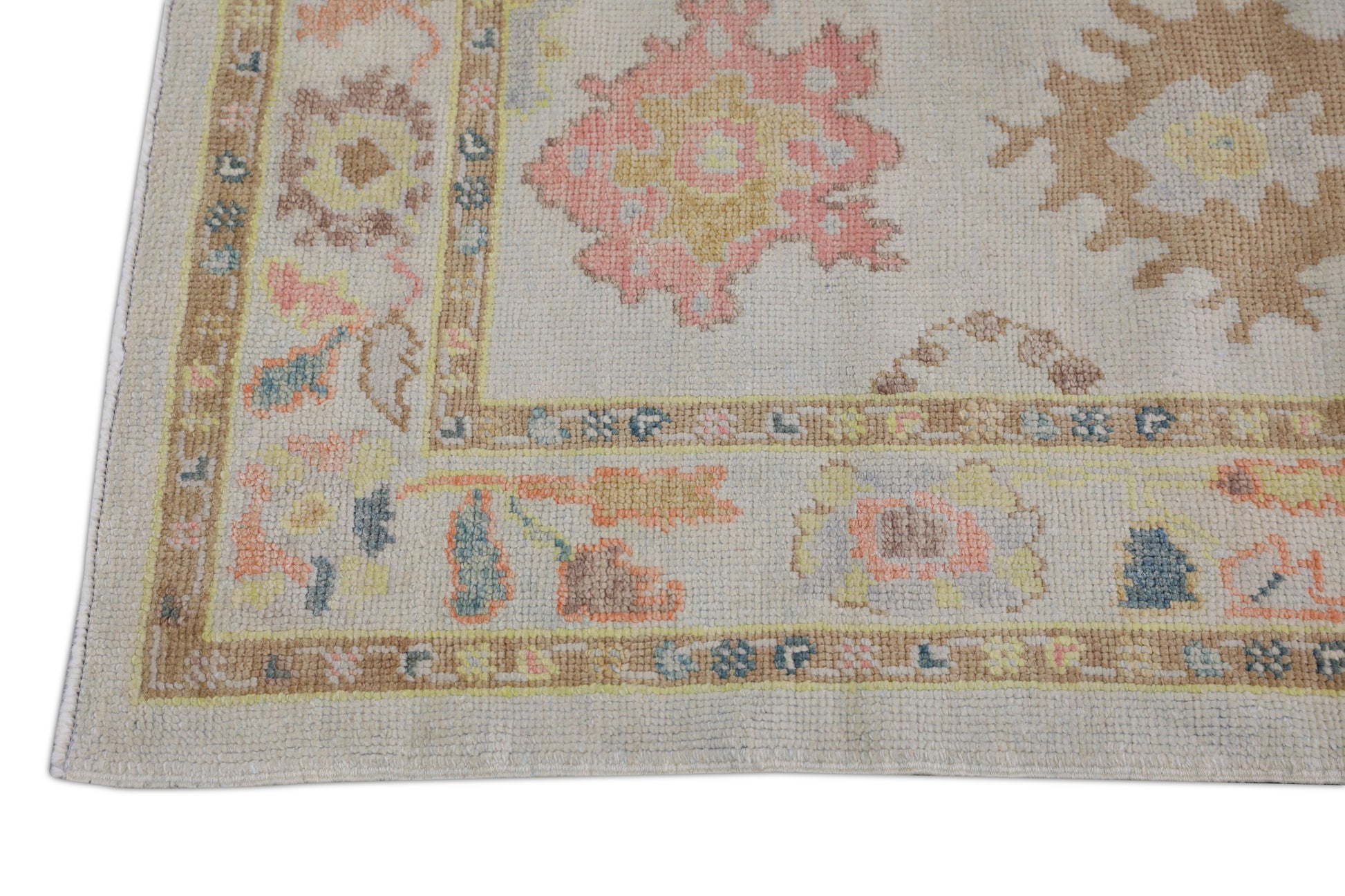 Turkish Oushak Rug 3'3" x 5'6" #2798