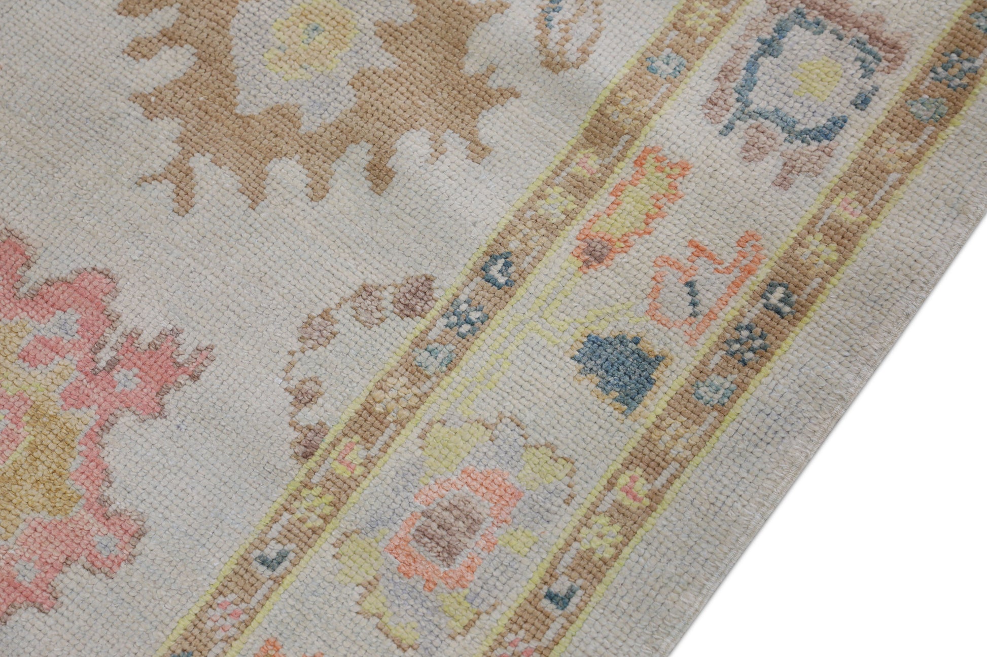 Turkish Oushak Rug 3'3" x 5'6" #2798