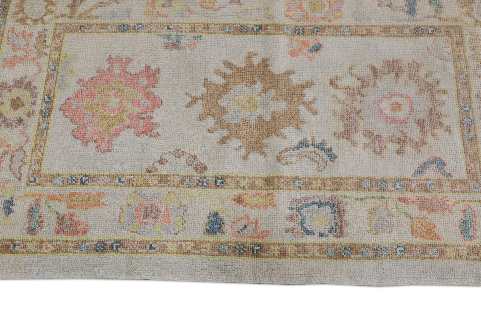 Turkish Oushak Rug 3'3" x 5'6" #2798