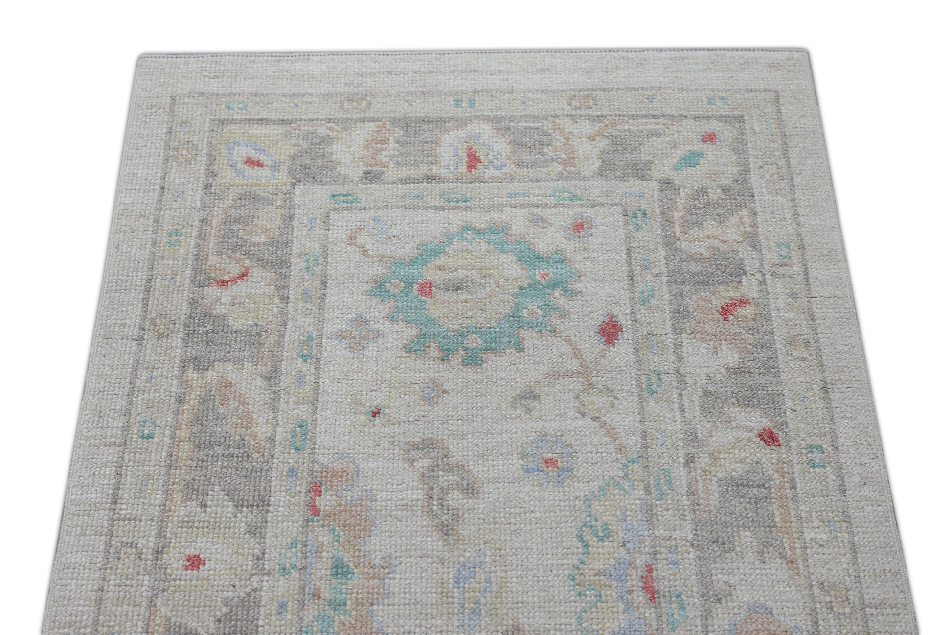 Turkish Oushak Rug 2'9" x 5' #2595