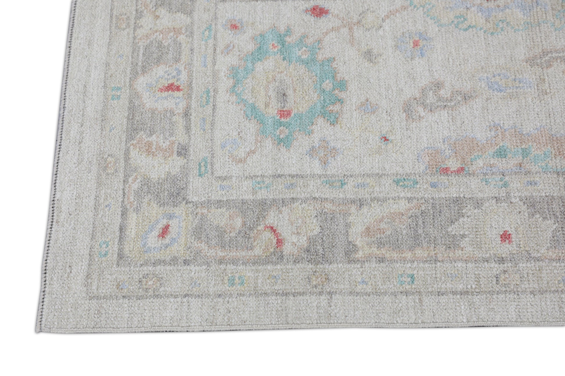 Turkish Oushak Rug 2'9" x 5' #2595
