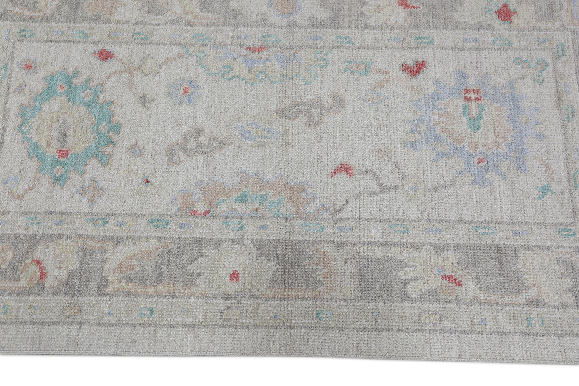 Turkish Oushak Rug 2'9" x 5' #2595