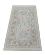 Turkish Oushak Rug 2'9" x 5' #2595