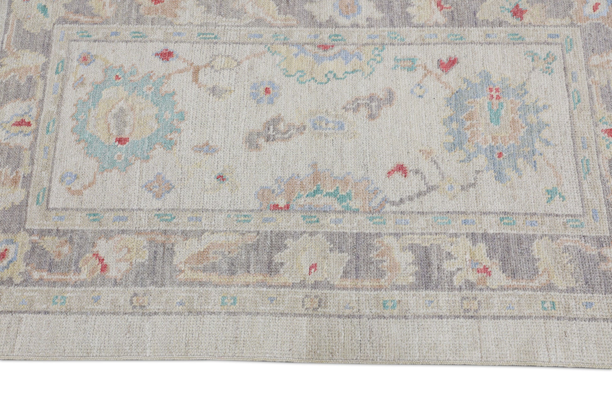 Turkish Oushak Rug 2'11" x 4'11" #2594