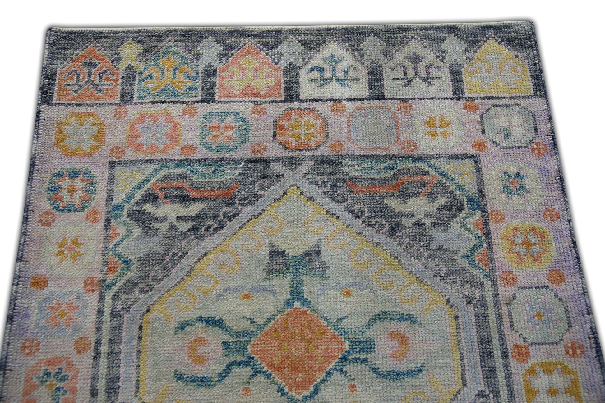 Turkish Oushak Rug 3'1" x 6'6" #5944