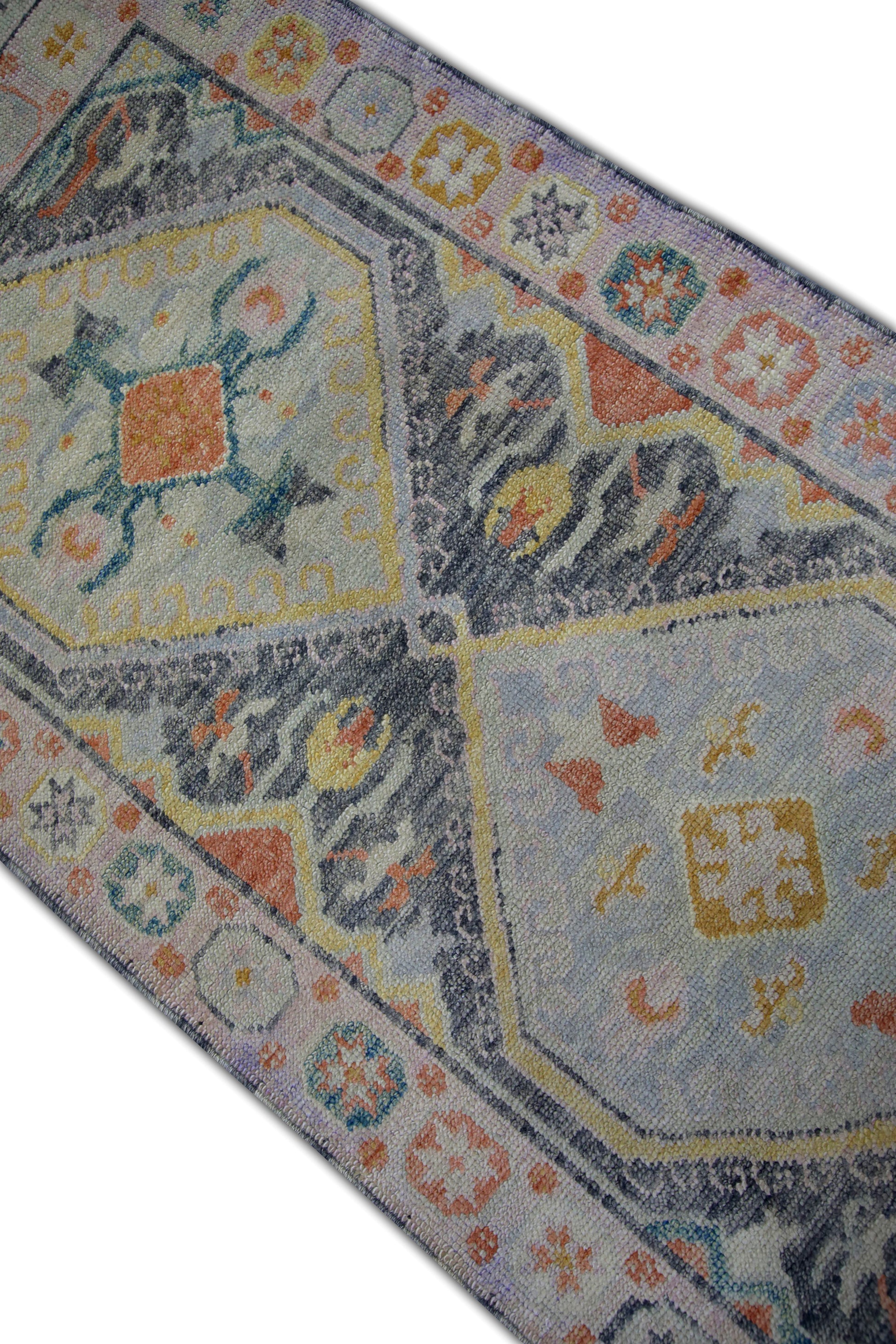 Turkish Oushak Rug 3'1" x 6'6" #5944