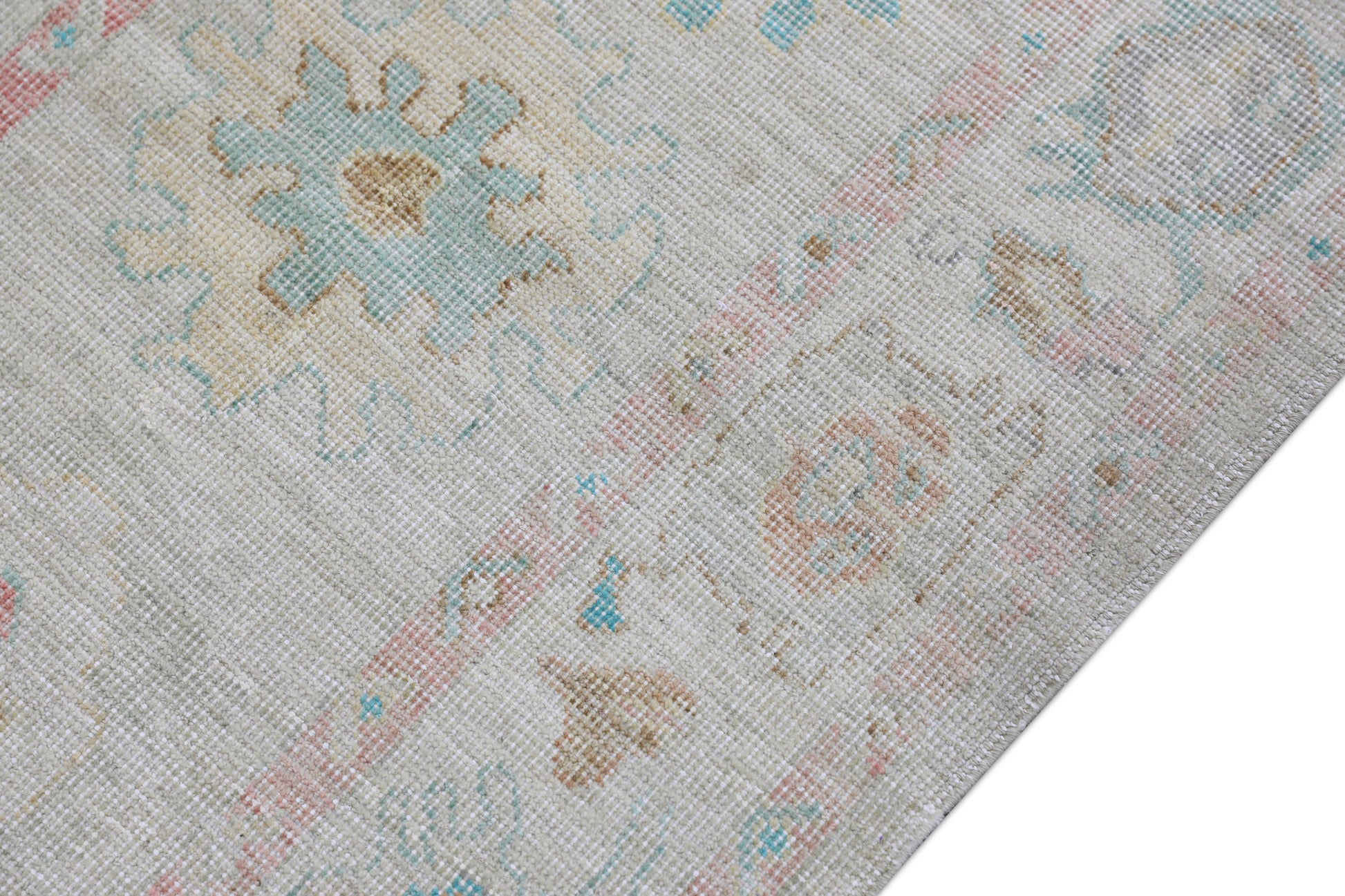 Turkish Oushak Rug 3'1" x 5'2" #2576