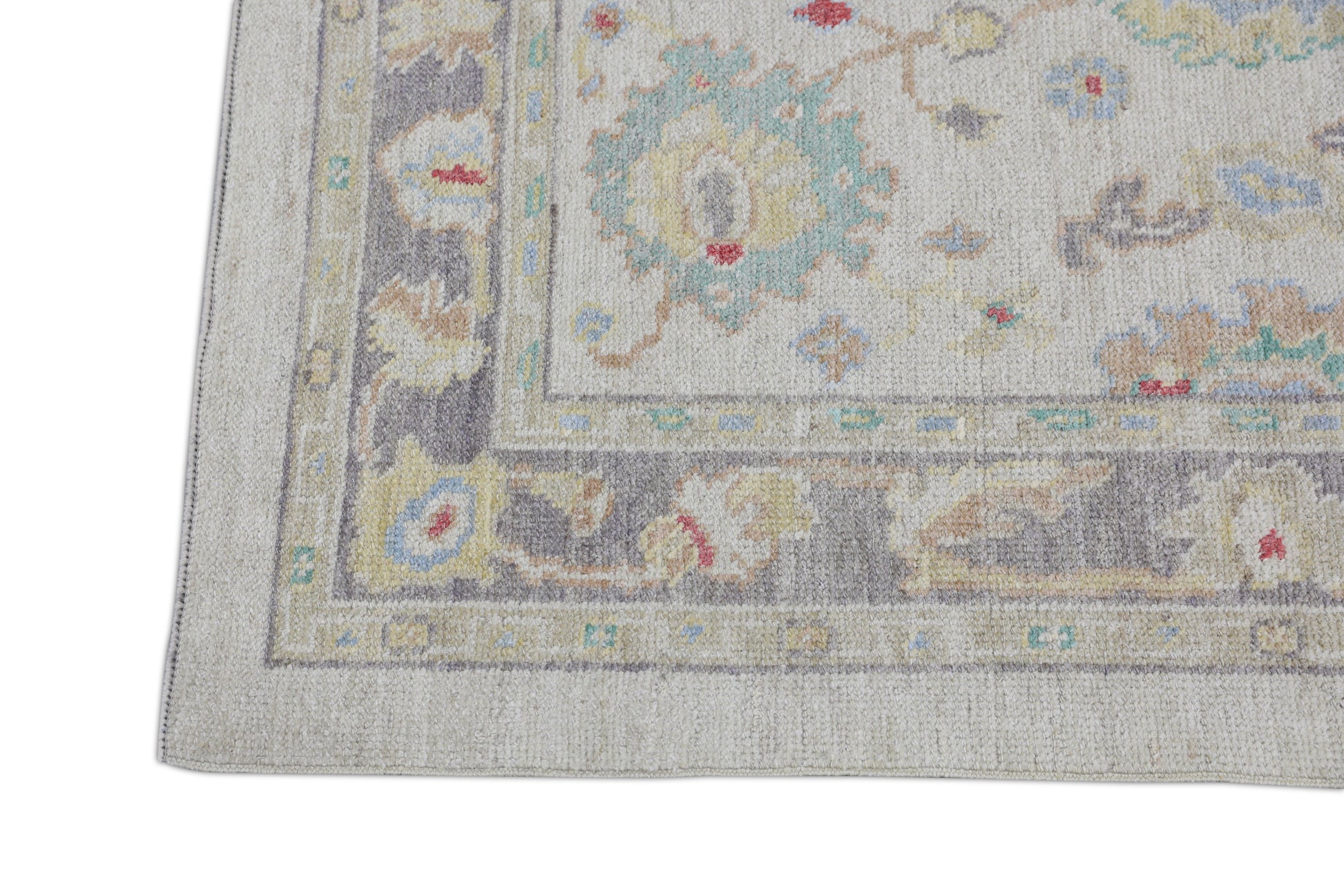 Turkish Oushak Rug 2'11" x 4'11" #2596