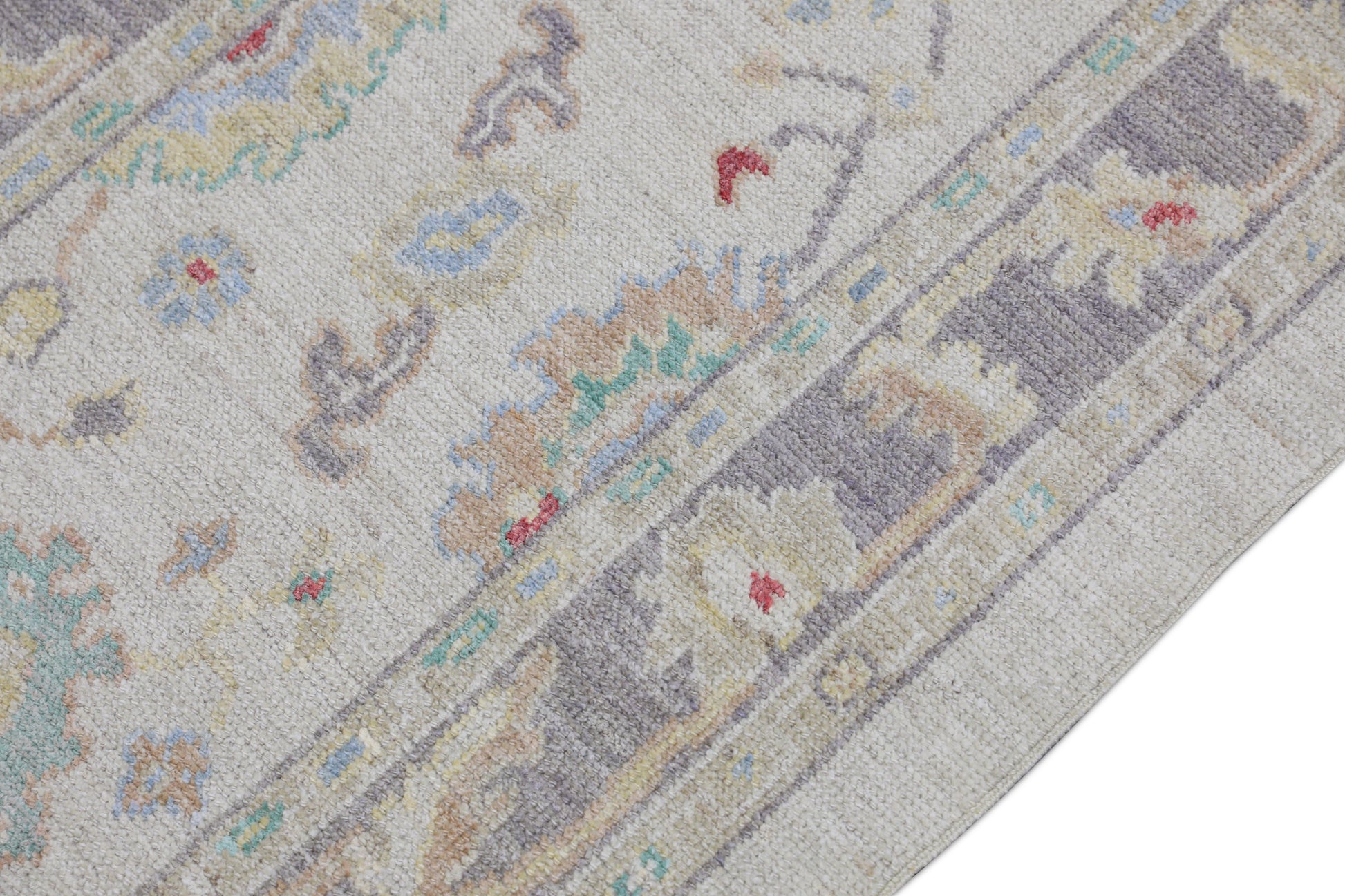 Turkish Oushak Rug 2'11" x 4'11" #2596