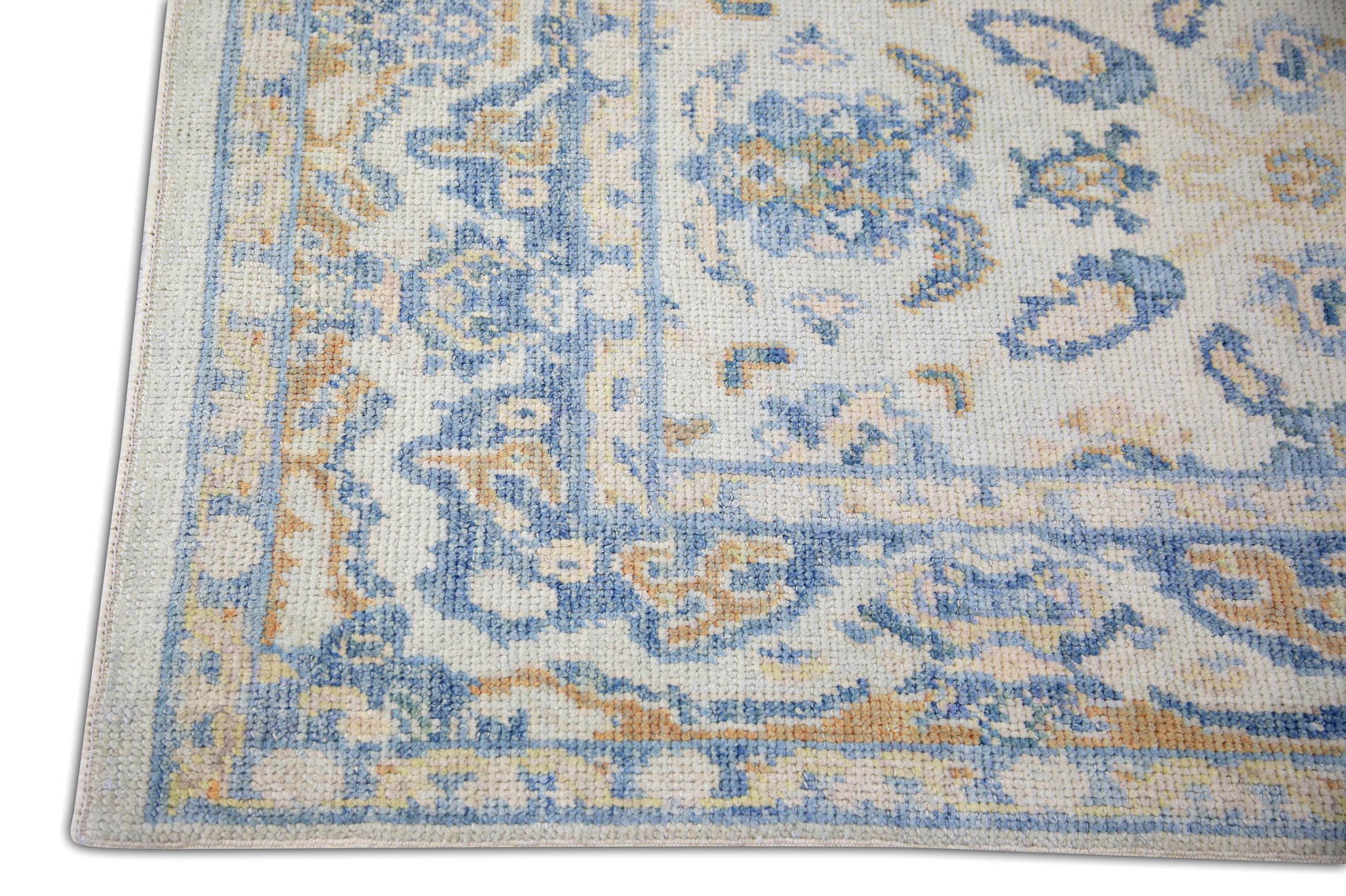 Turkish Oushak Rug 3'2" x 7'1" #5764