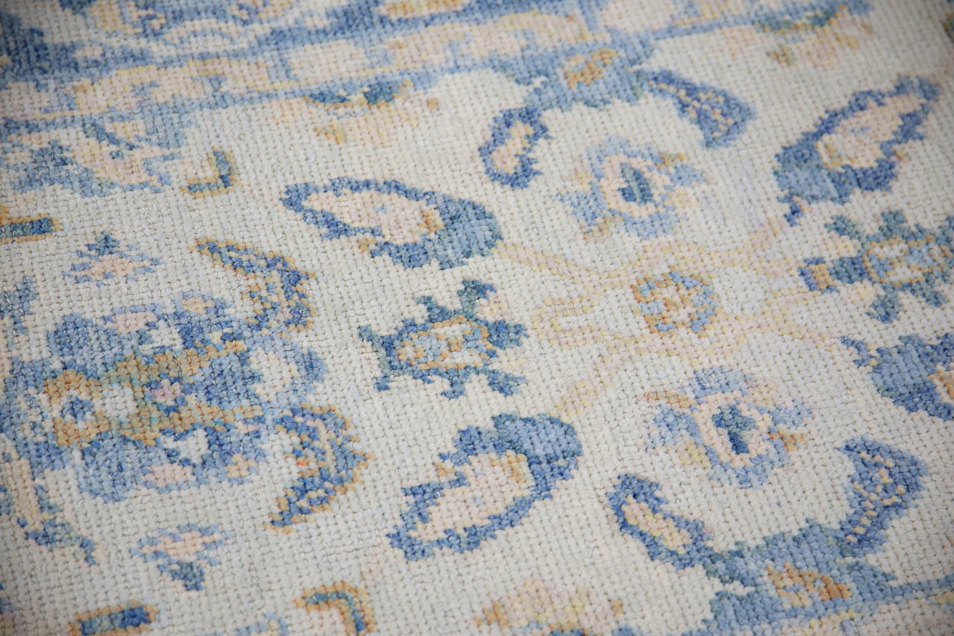 Turkish Oushak Rug 3'2" x 7'1" #5764