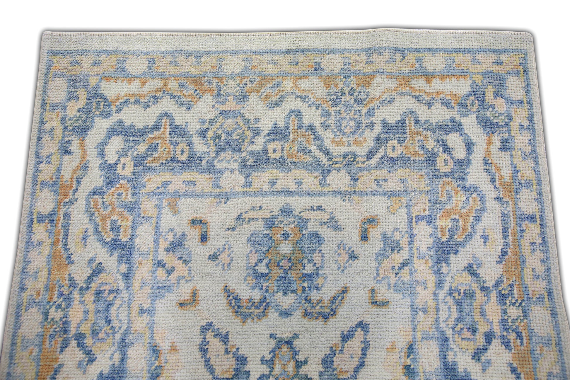 Turkish Oushak Rug 3'2" x 7'1" #5764