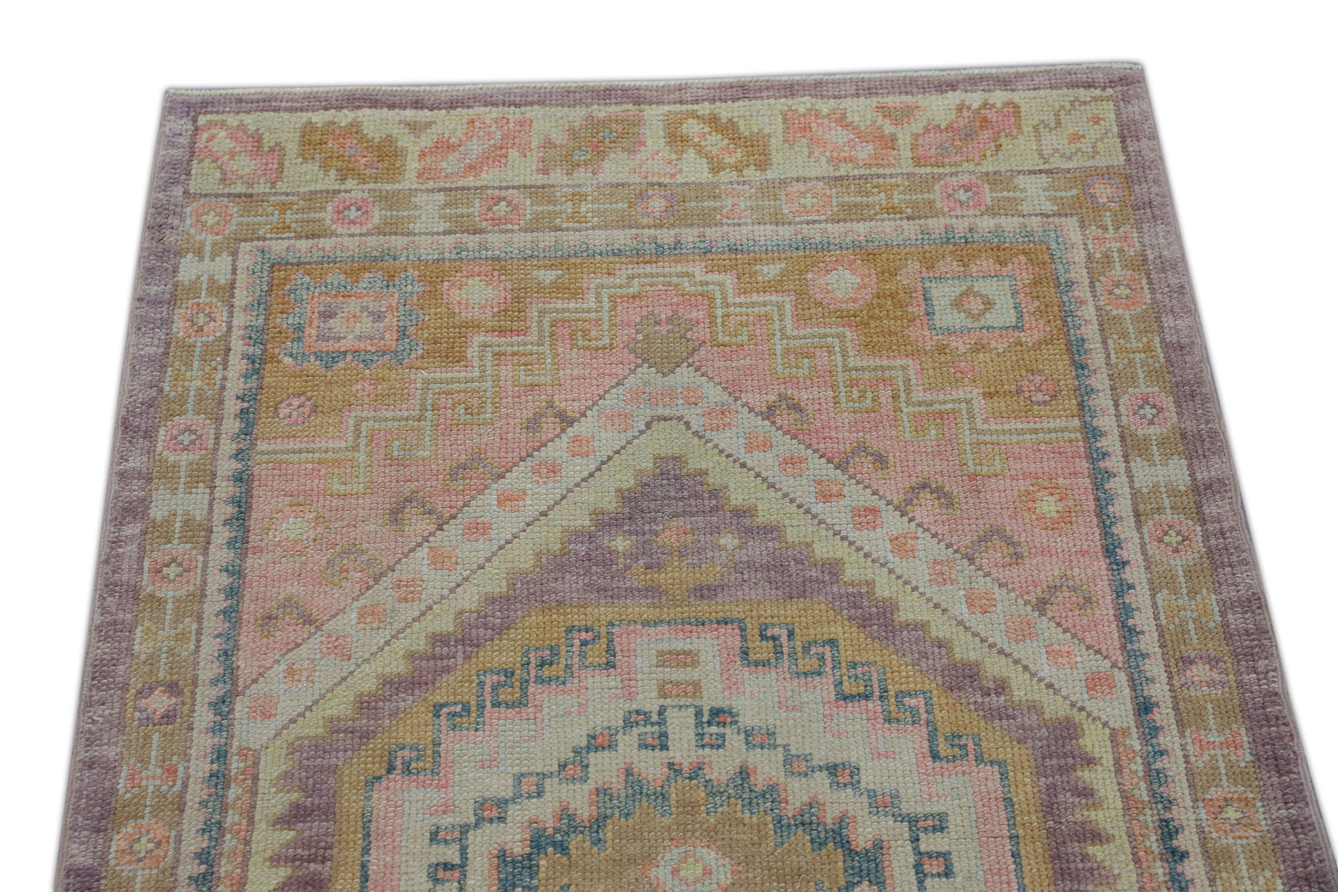 Turkish Oushak Rug 3'1" x 4'10" #2572