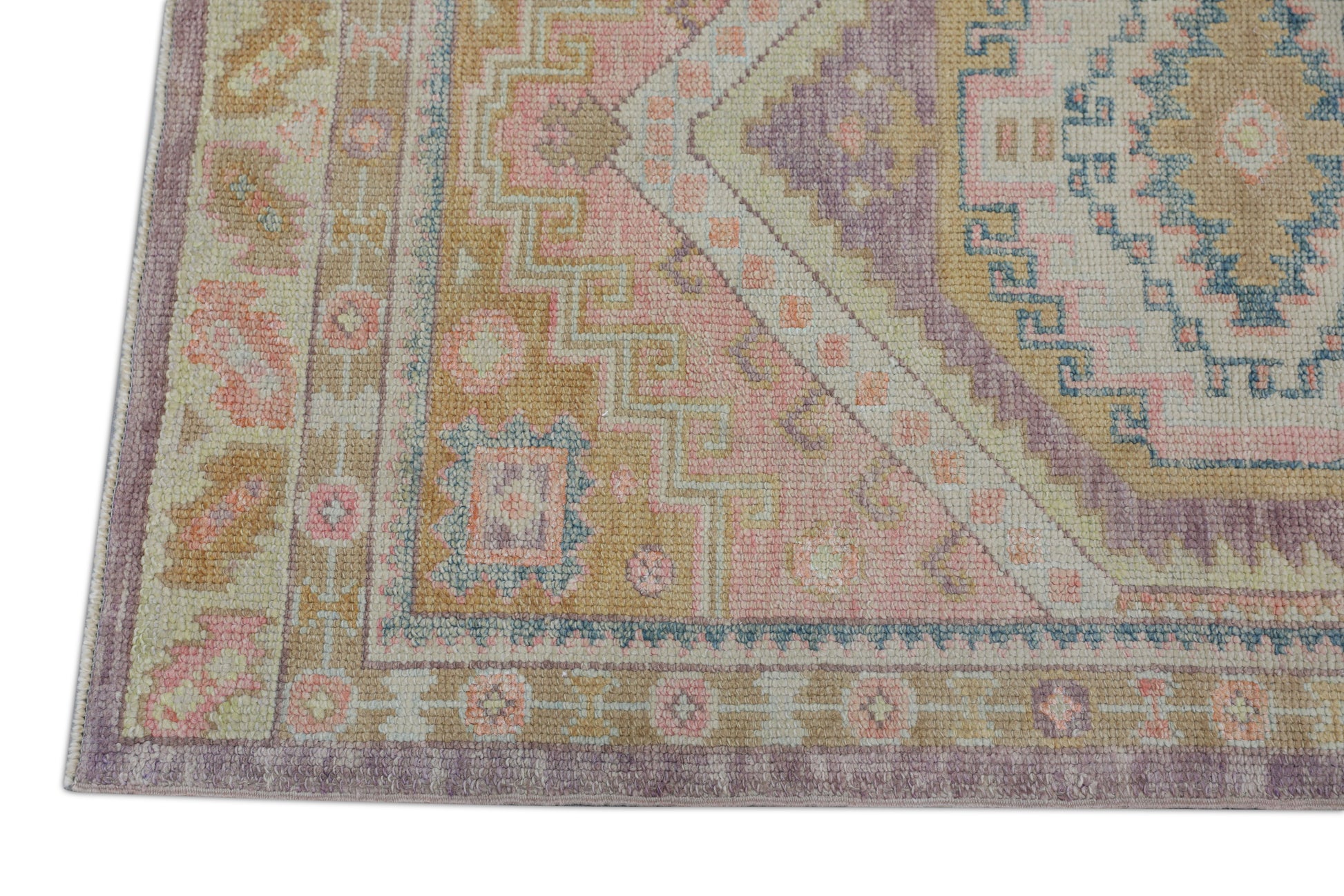 Turkish Oushak Rug 3'1" x 4'10" #2572