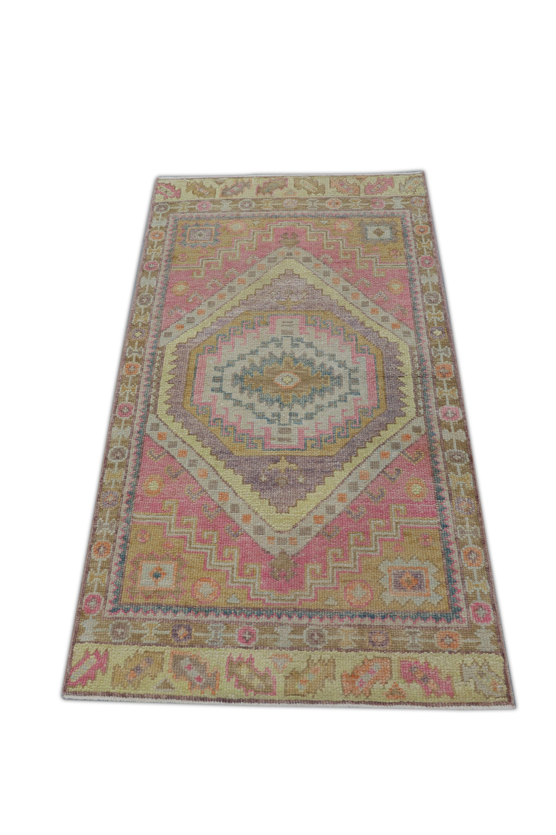 Turkish Oushak Rug 2'10" x 5'1" #2775