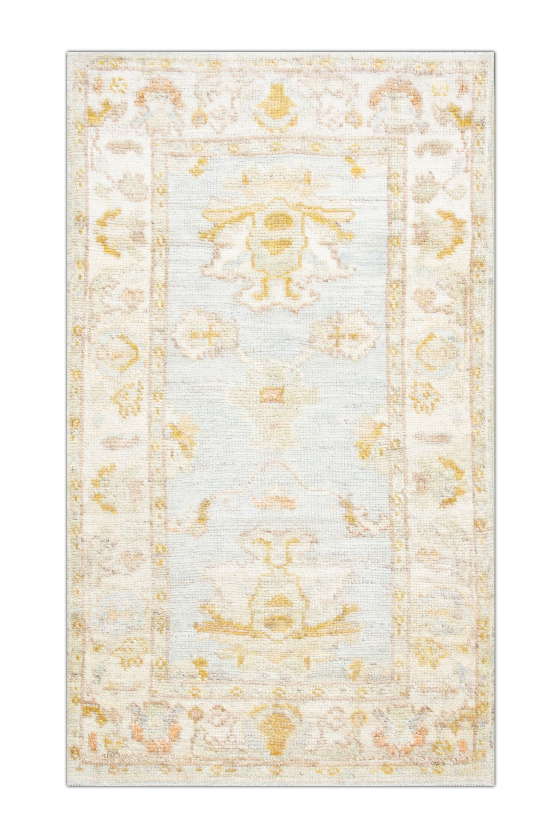 Turkish Oushak Rug 2'10" x 4'7" #3024