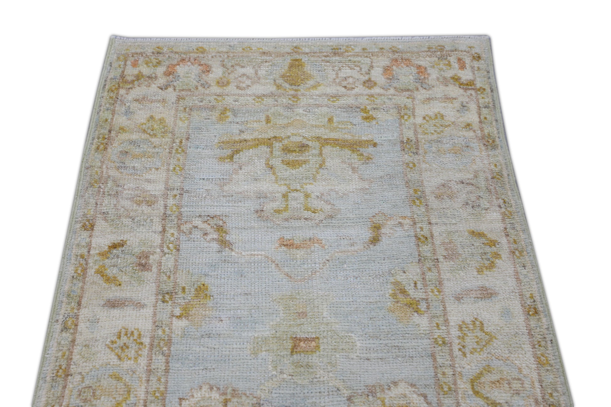 Turkish Oushak Rug 2'10" x 4'7" #3024