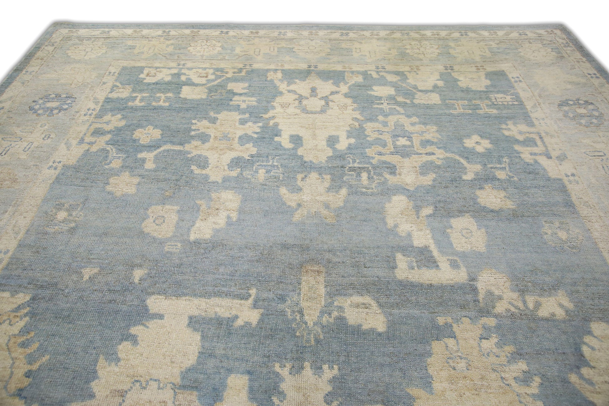 Turkish Oushak Rug 10'2" x 14'10" #7383