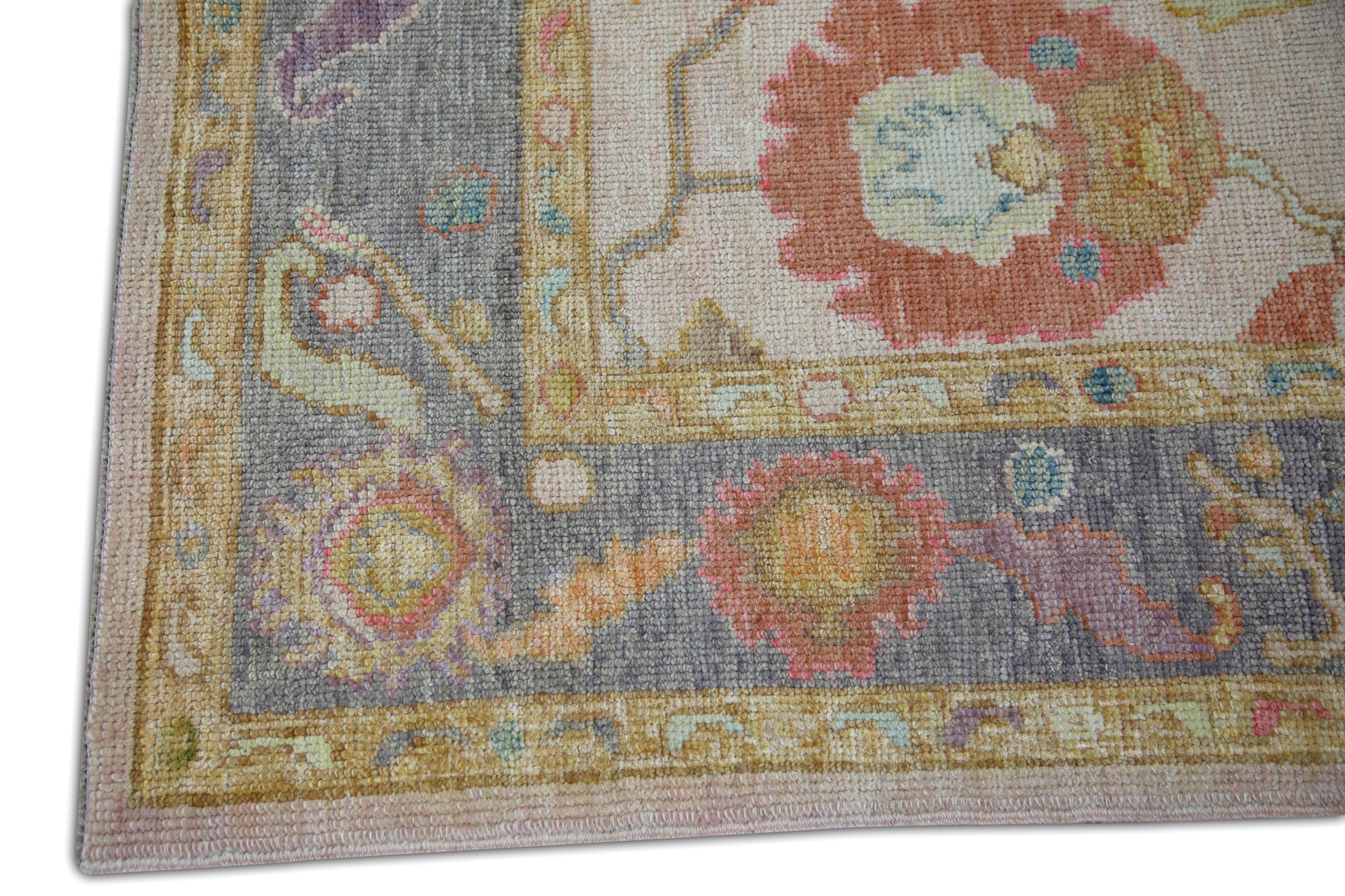 Turkish Oushak Rug 5' x 6'9" #5231