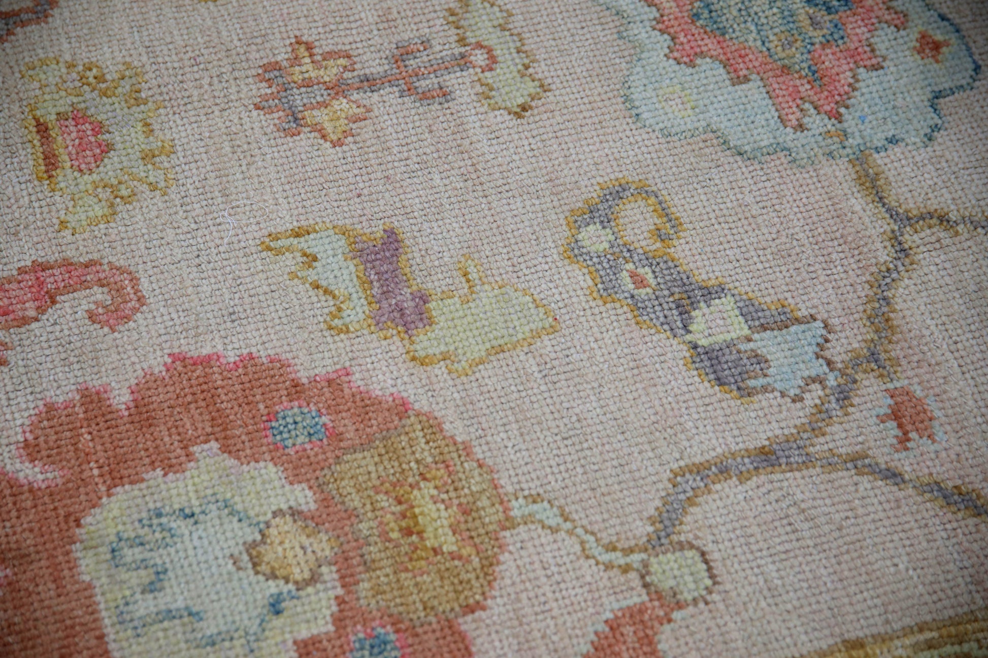 Turkish Oushak Rug 5' x 6'9" #5231