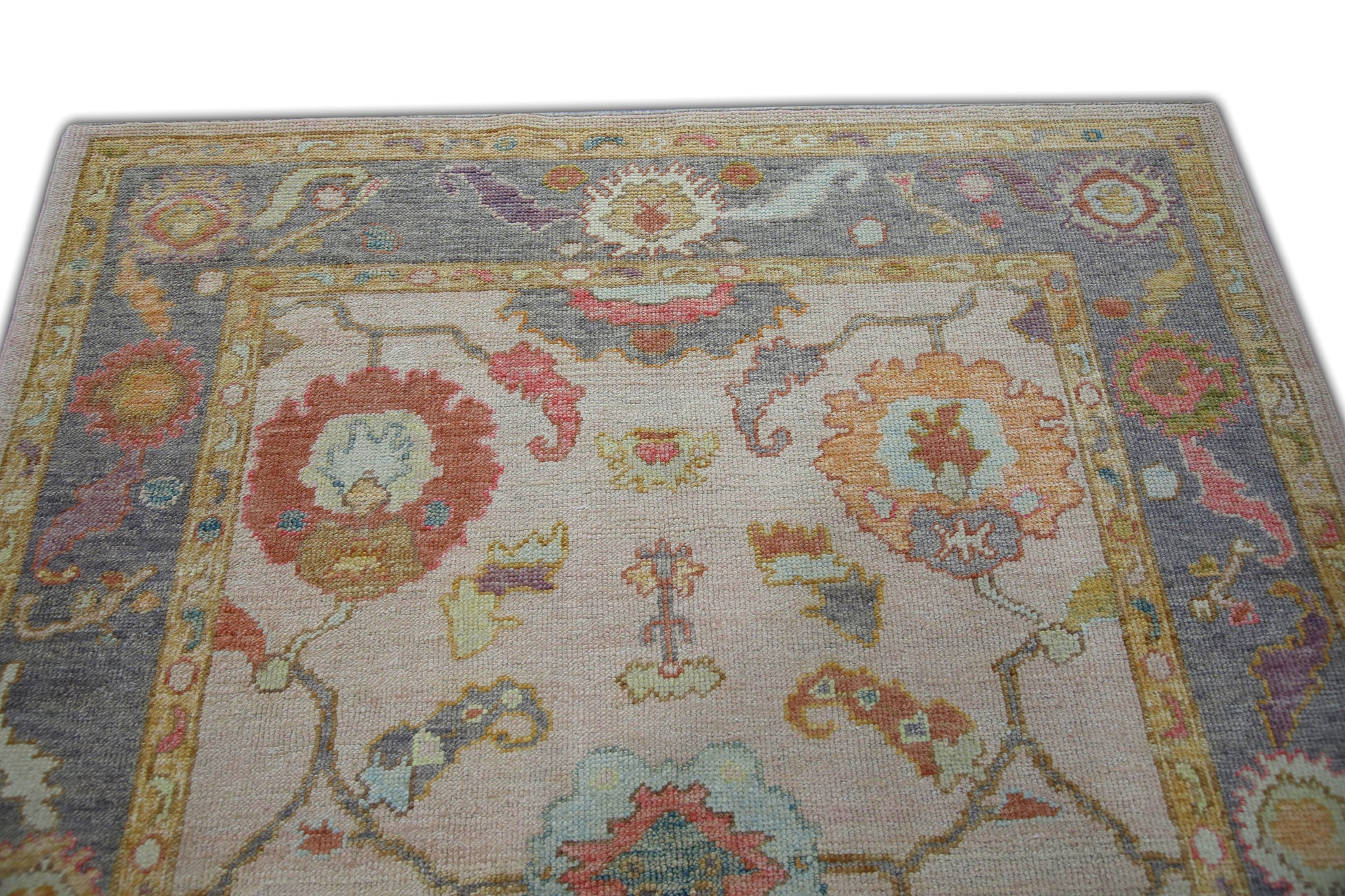 Turkish Oushak Rug 5' x 6'9" #5231