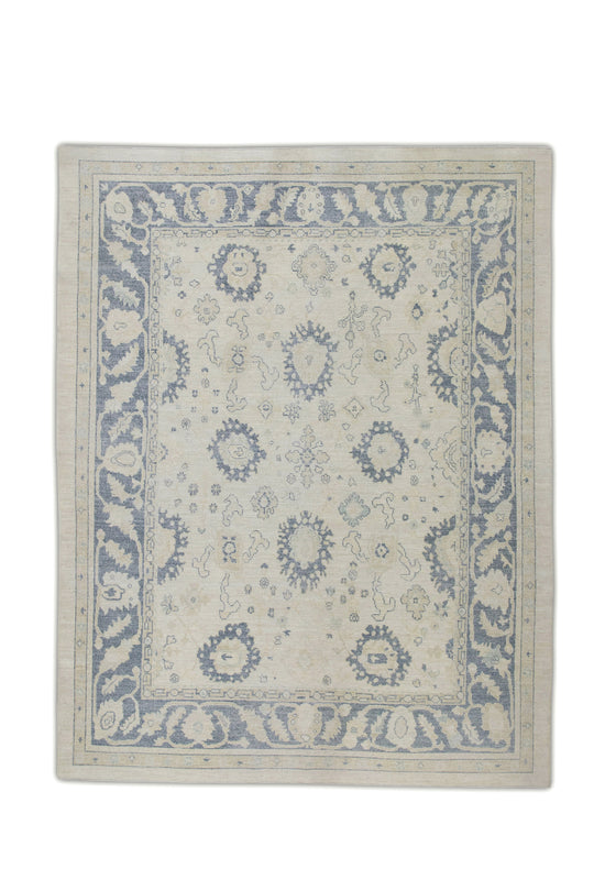 #7119 Turkish Oushak 10'3" x 13'1"