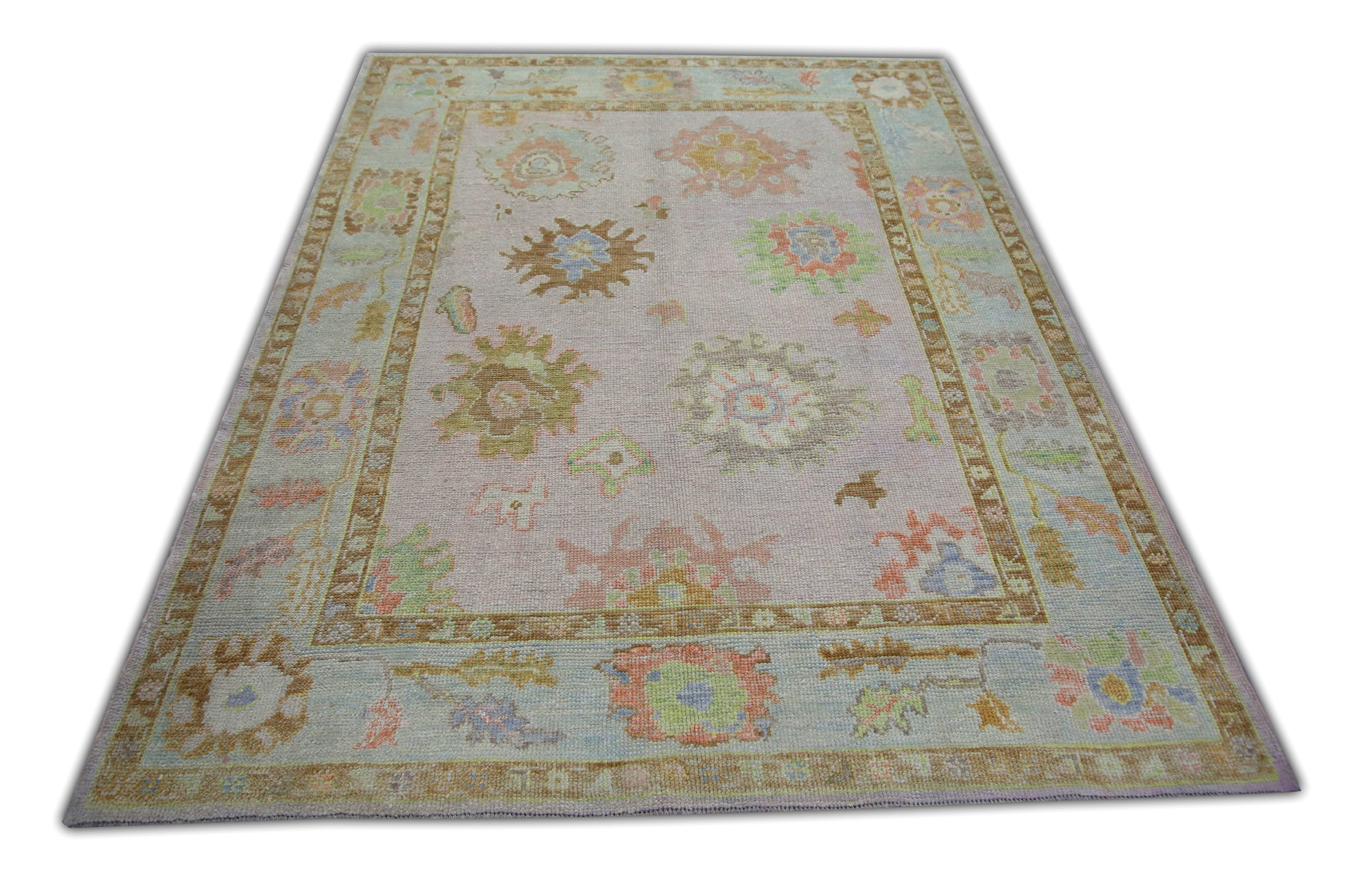 Turkish Oushak Rug 5' x 6'8" #5099