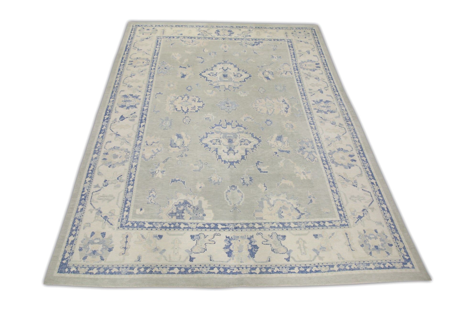 Turkish Oushak Rug 10'1" x 13'7" #7097