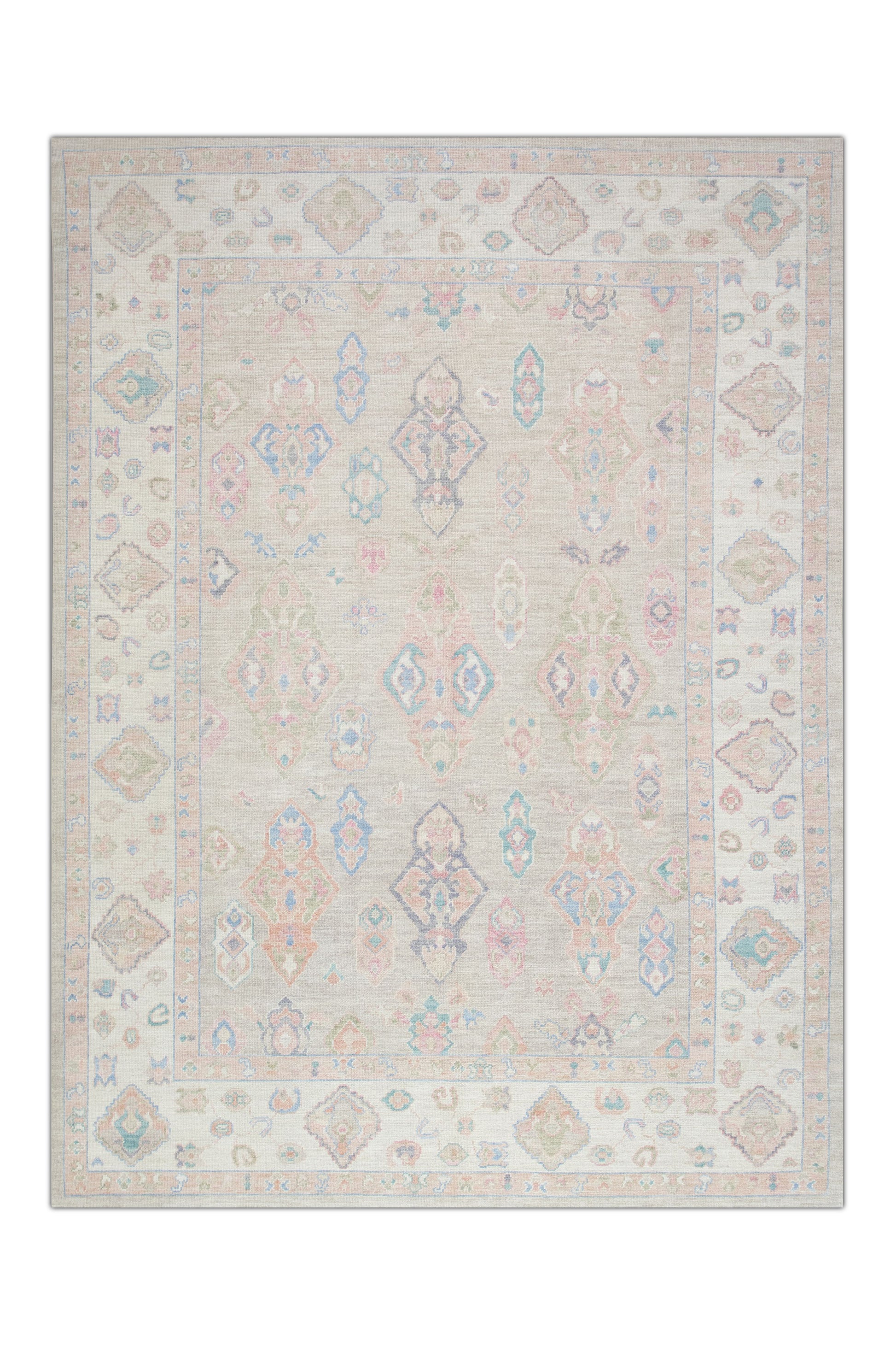 Turkish Oushak Rug 9'2" x 12'3" #2591