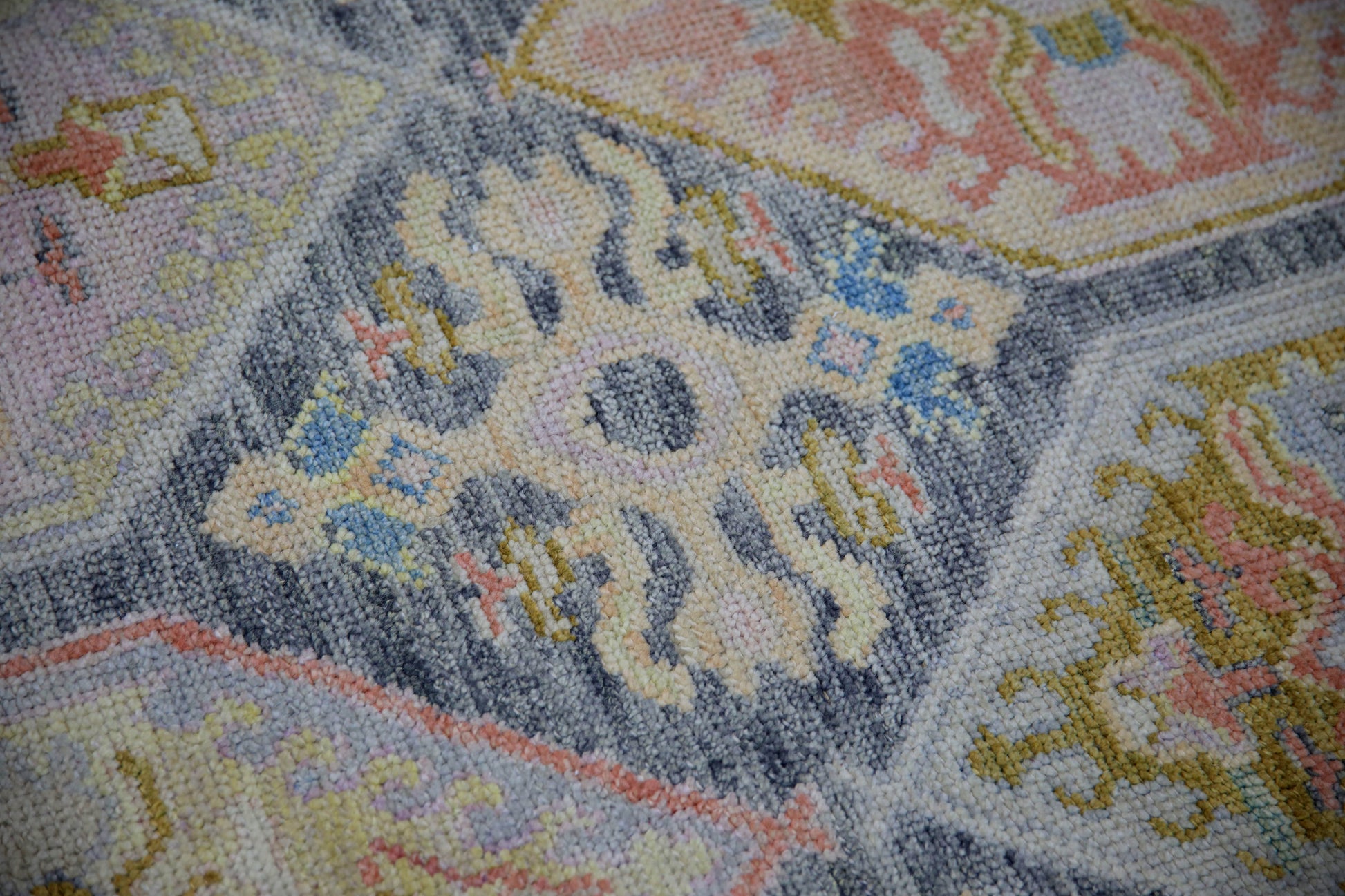 Turkish Oushak Rug 5'4" x 7'3" #6065