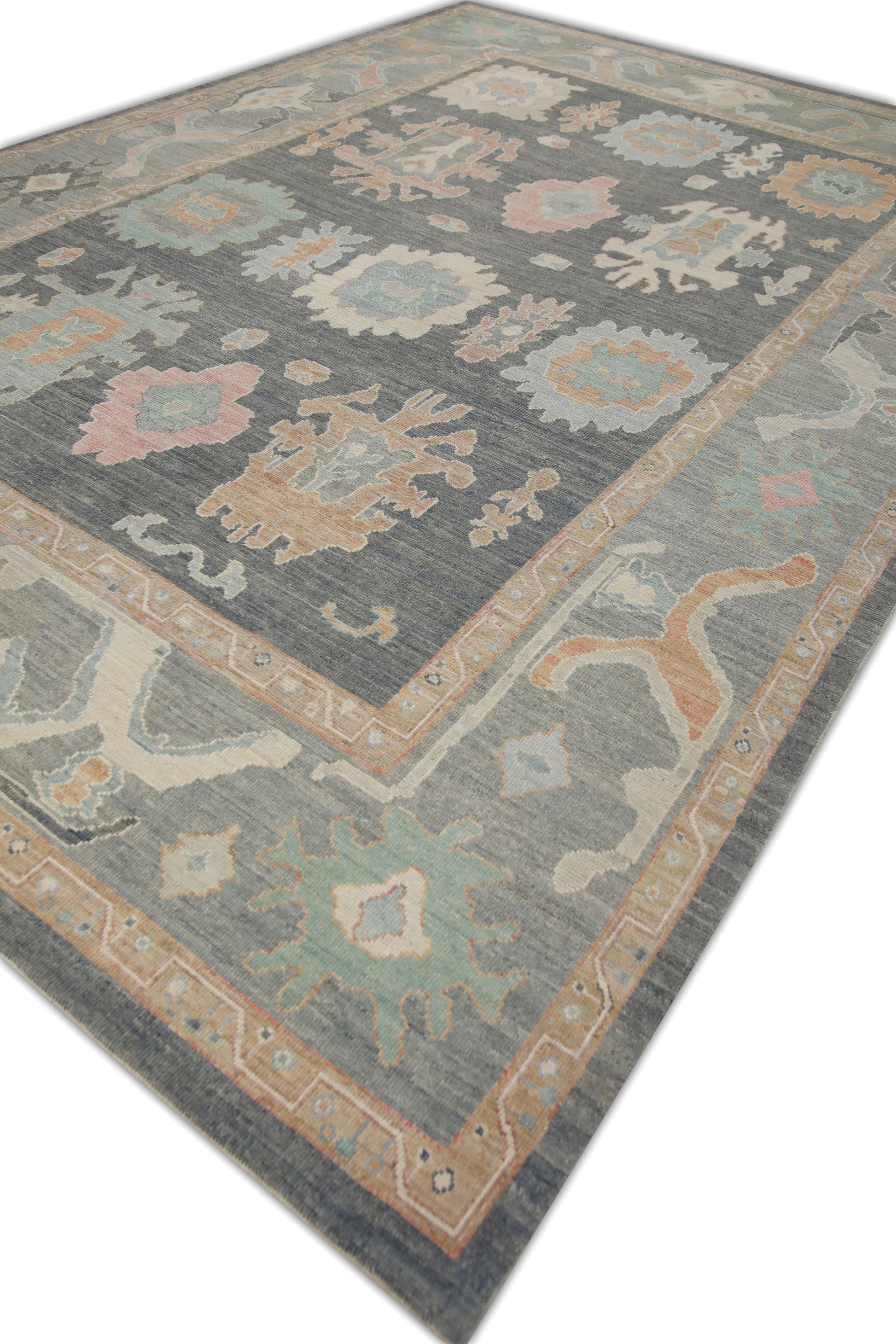 Turkish Oushak Rug 9'11" x 14'2" #6723