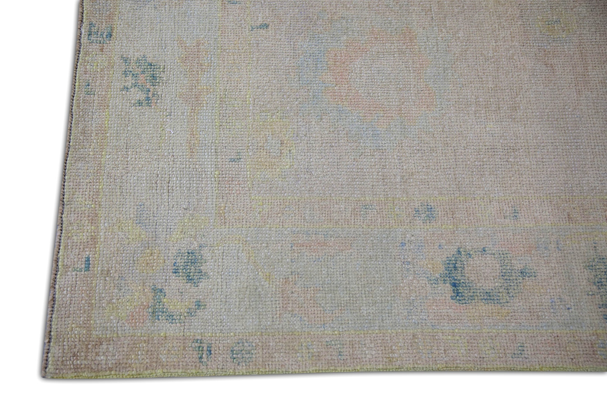 Turkish Oushak Rug 5'1" x 6'5" #6014