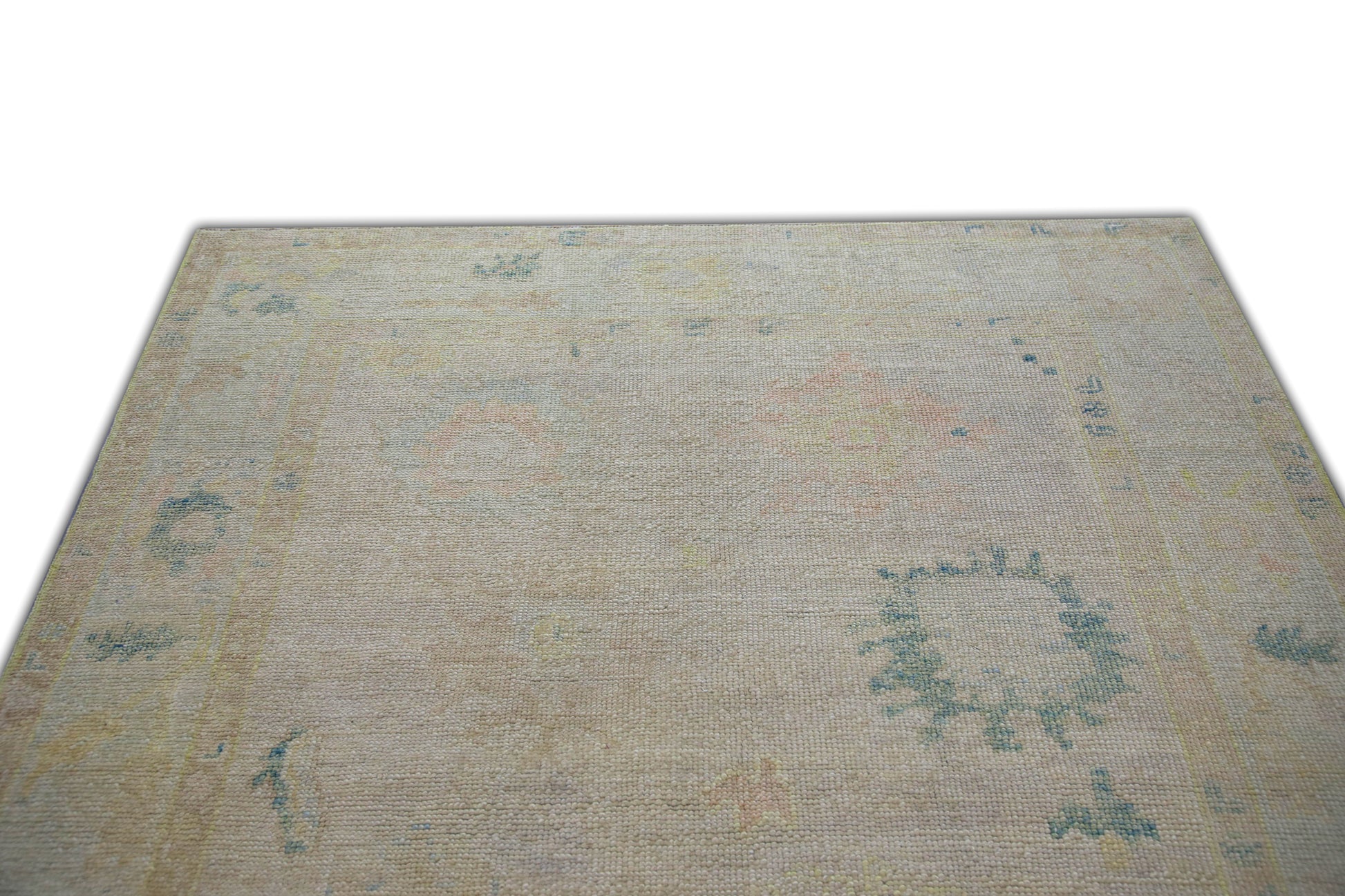 Turkish Oushak Rug 5'1" x 6'5" #6014