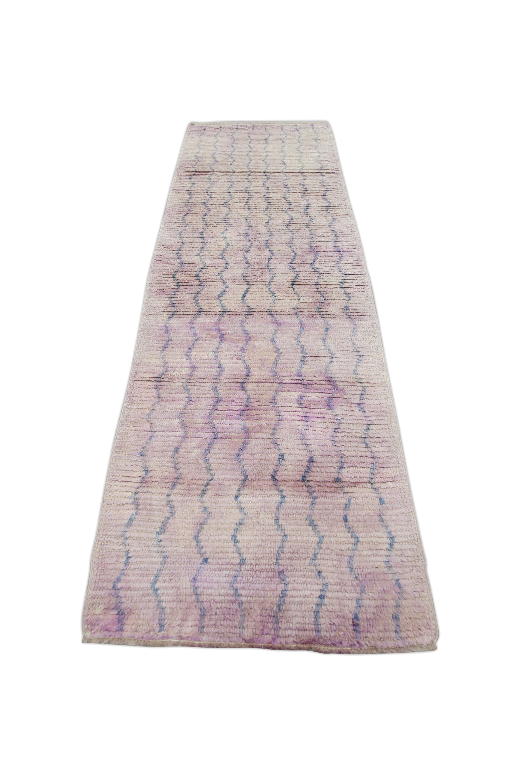 Turkish Tulu Rug Hand Knotted 2'11" x 9'4" #21