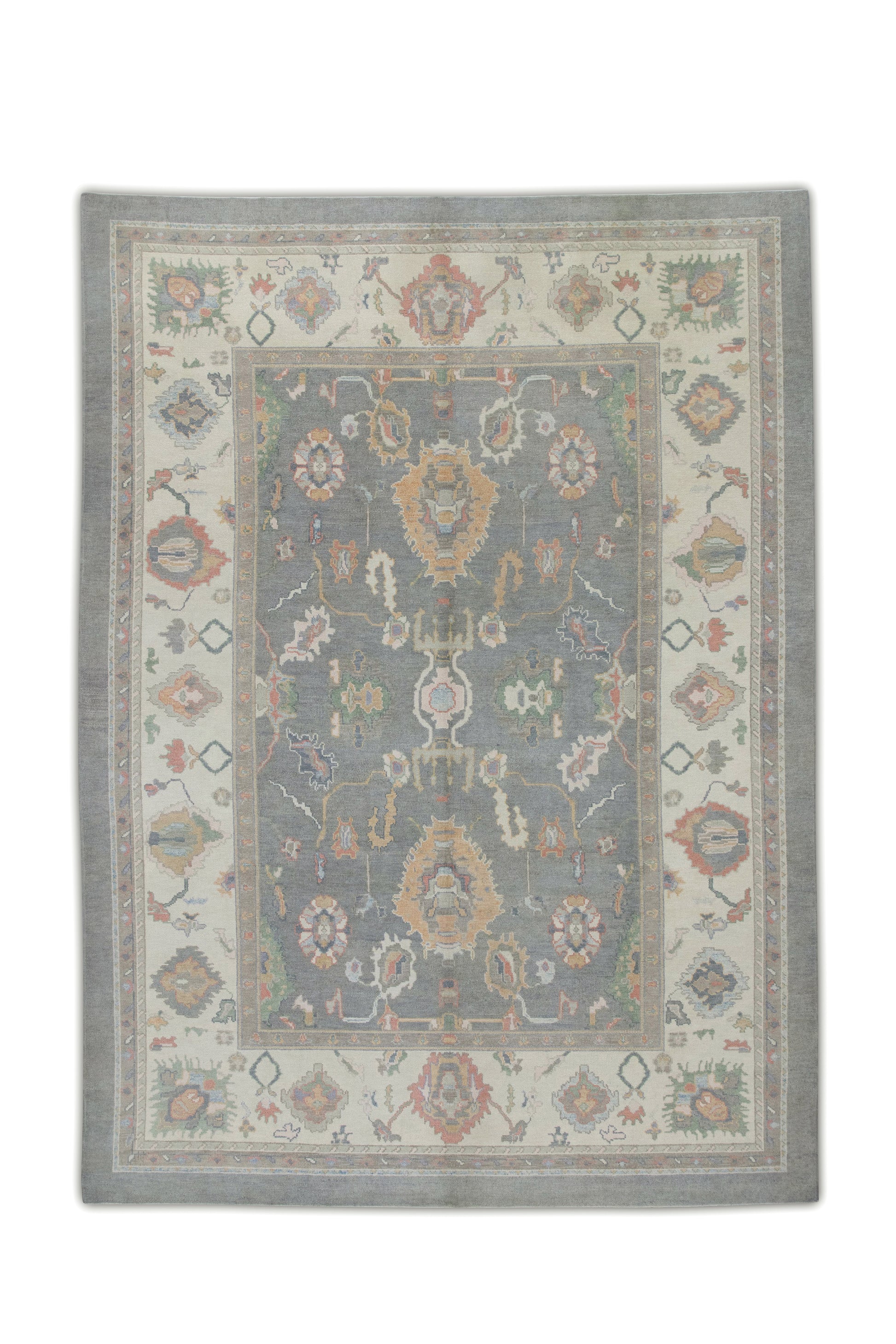 Turkish Oushak Rug 10'7" x 13'9" #6596