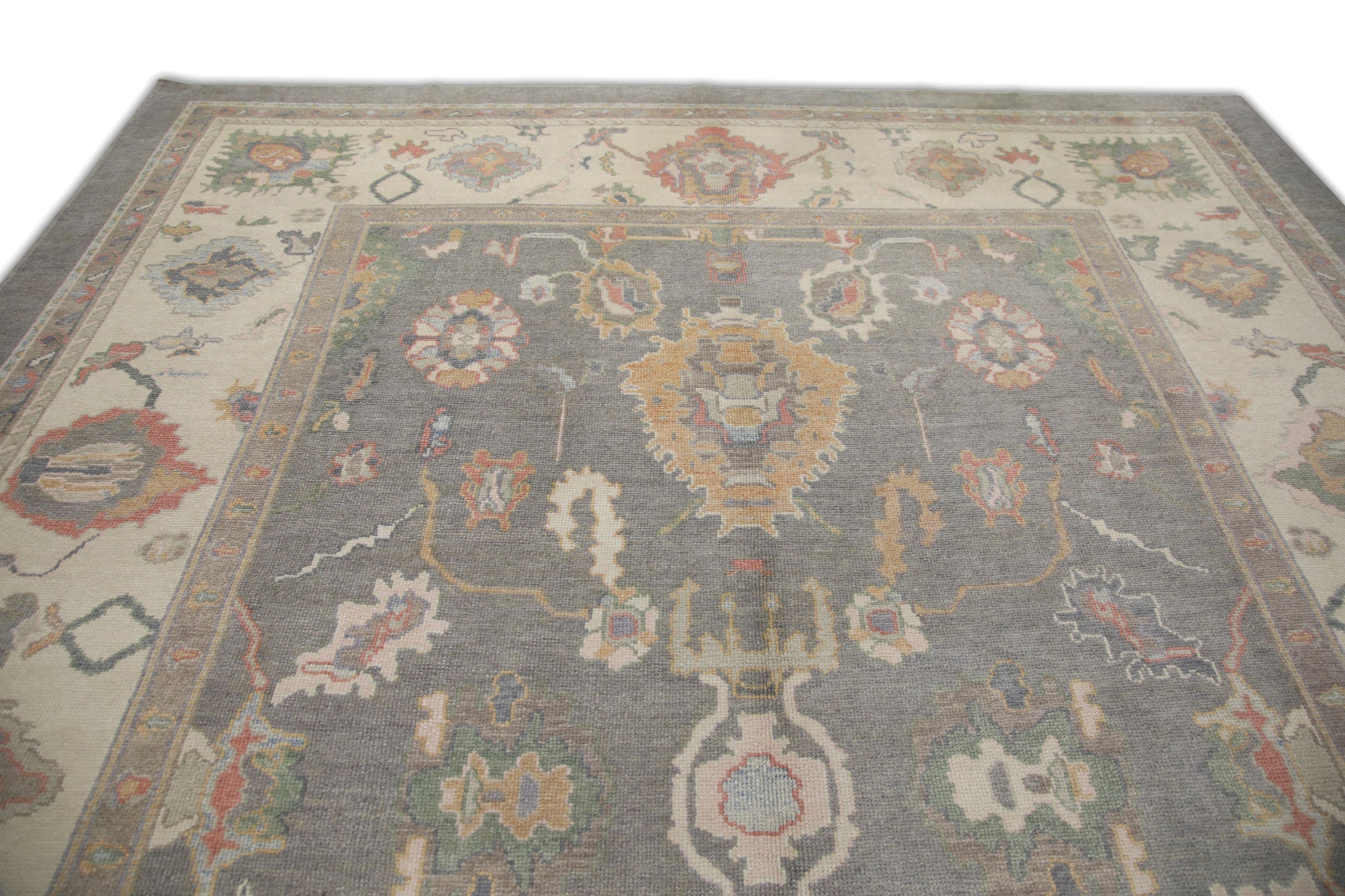 Turkish Oushak Rug 10'7" x 13'9" #6596
