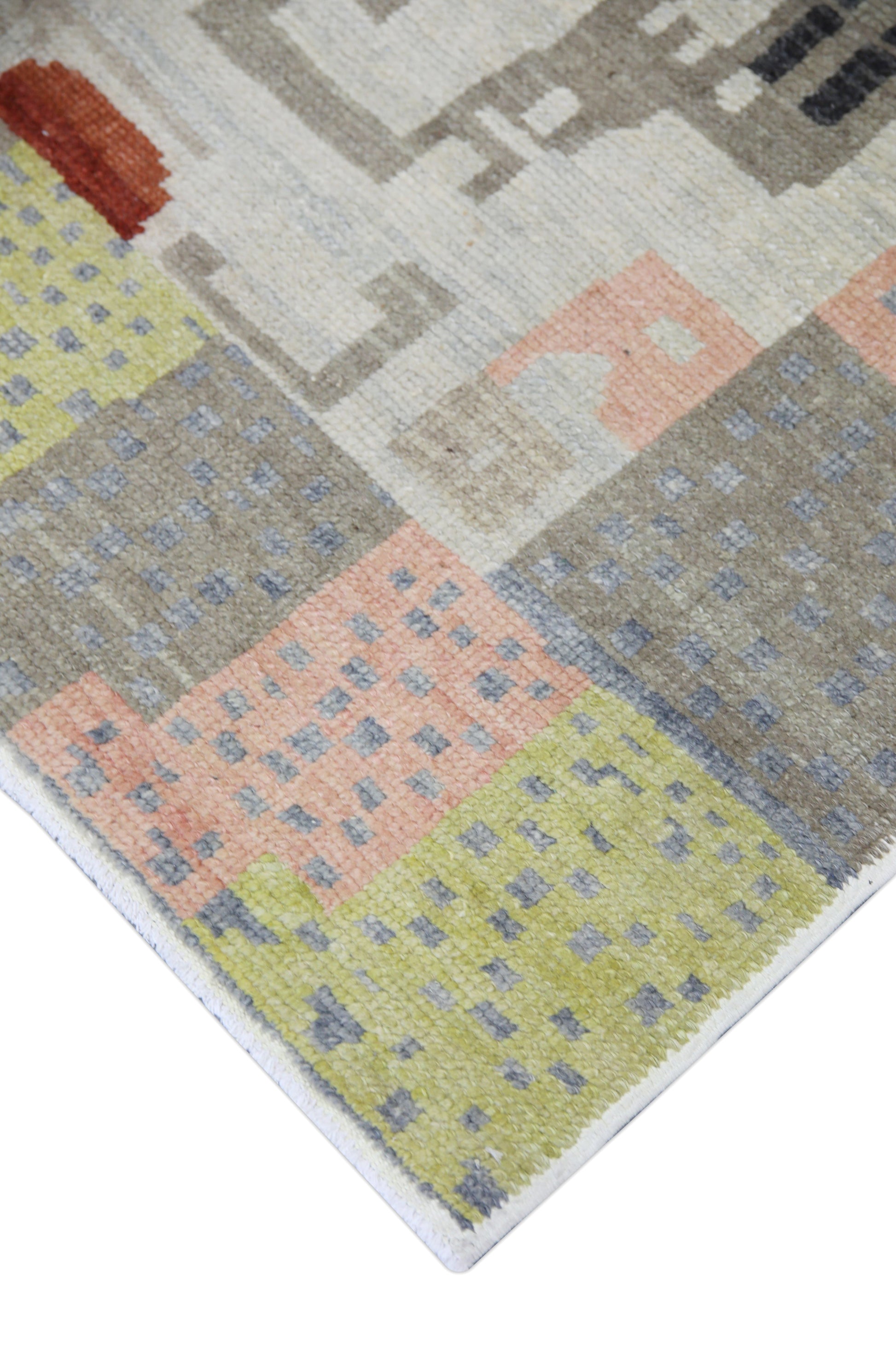 Turkish Tulu Rug Hand Knotted 4'7" x 6'11" #26
