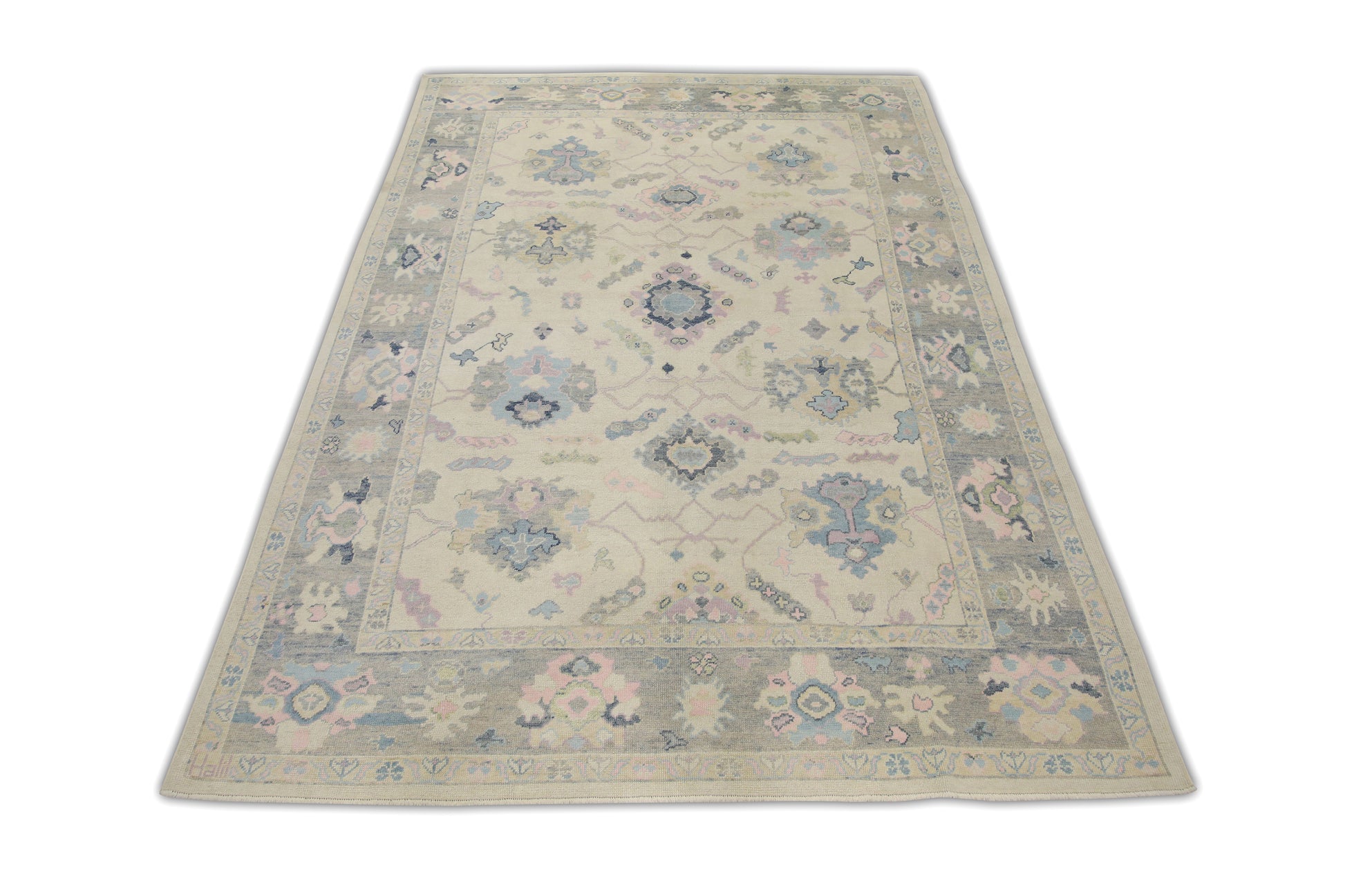 Turkish Oushak Rug 9'6" x 13'1" #2058