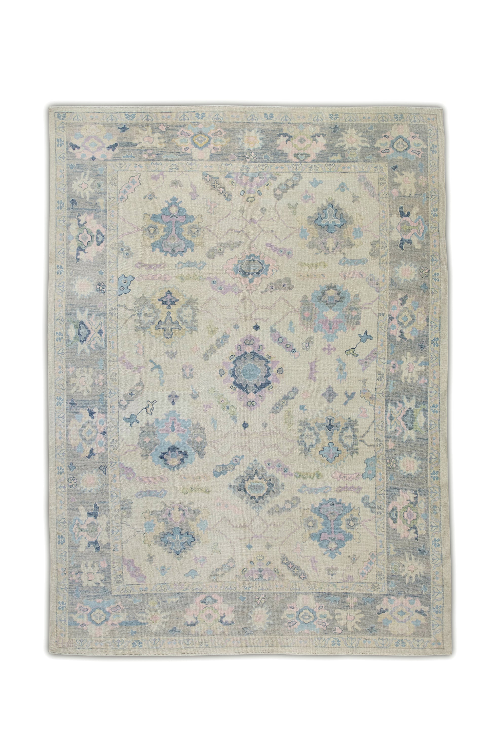 Turkish Oushak Rug 9'6" x 13'1" #2058