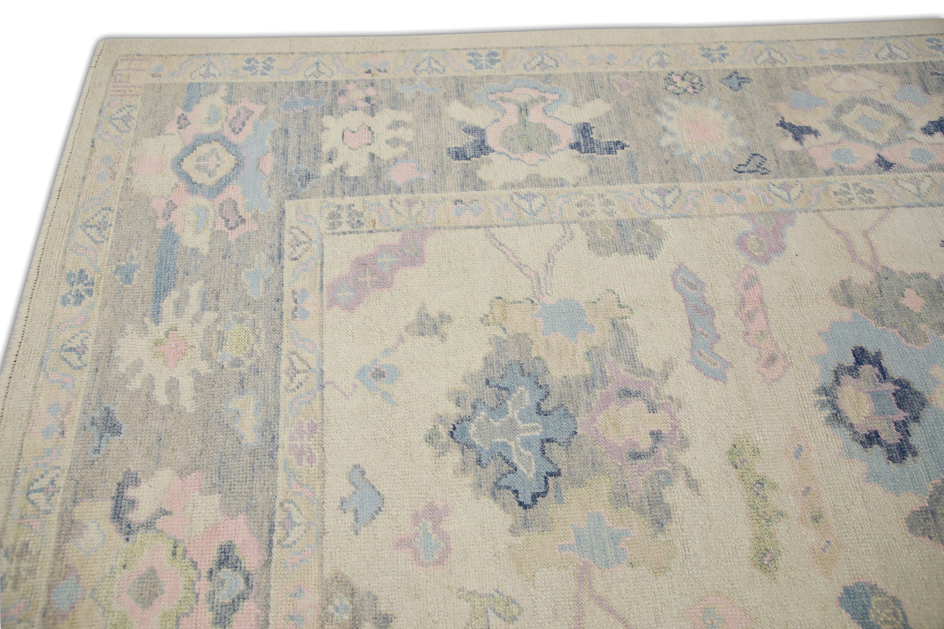 Turkish Oushak Rug 9'6" x 13'1" #2058