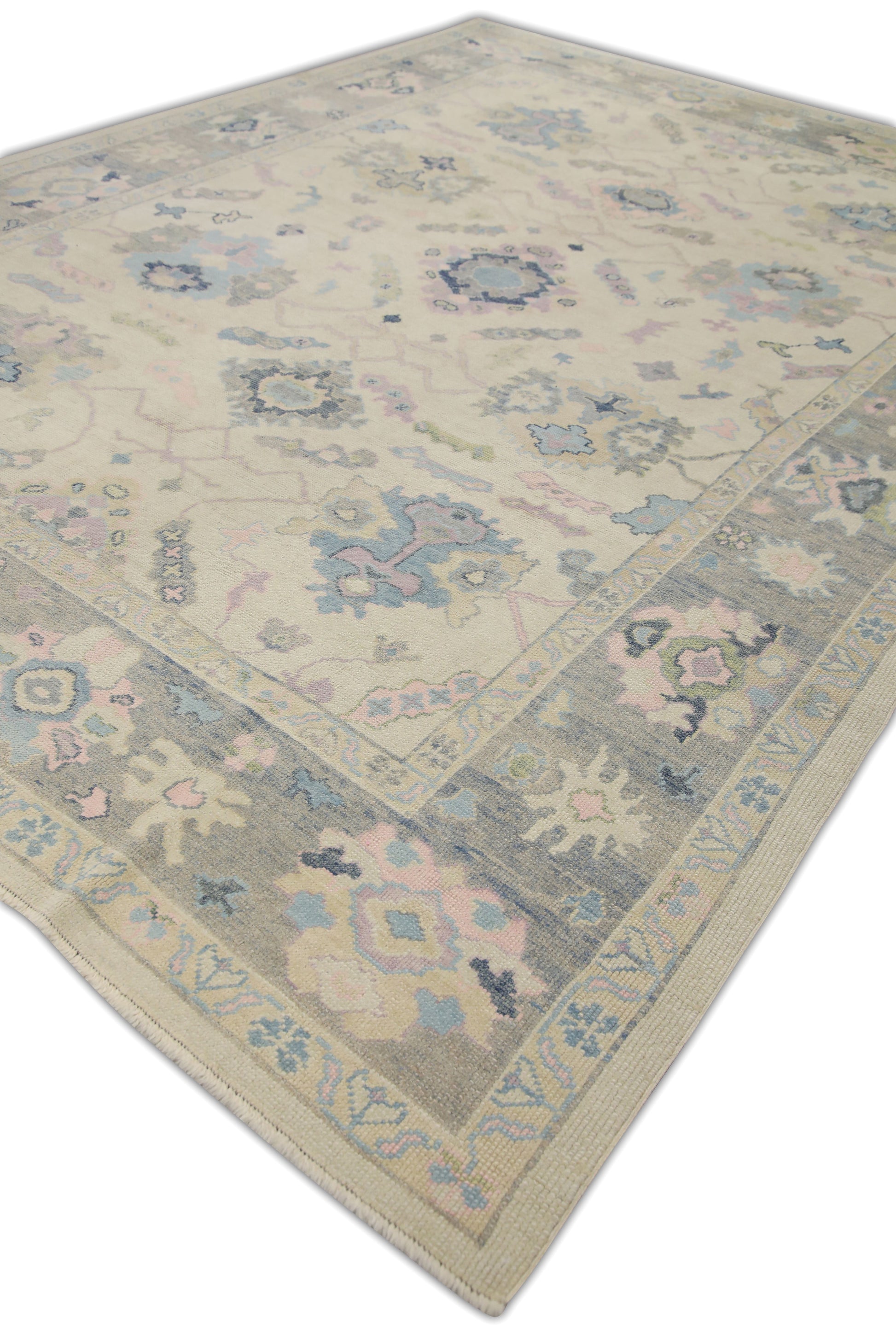 Turkish Oushak Rug 9'6" x 13'1" #2058
