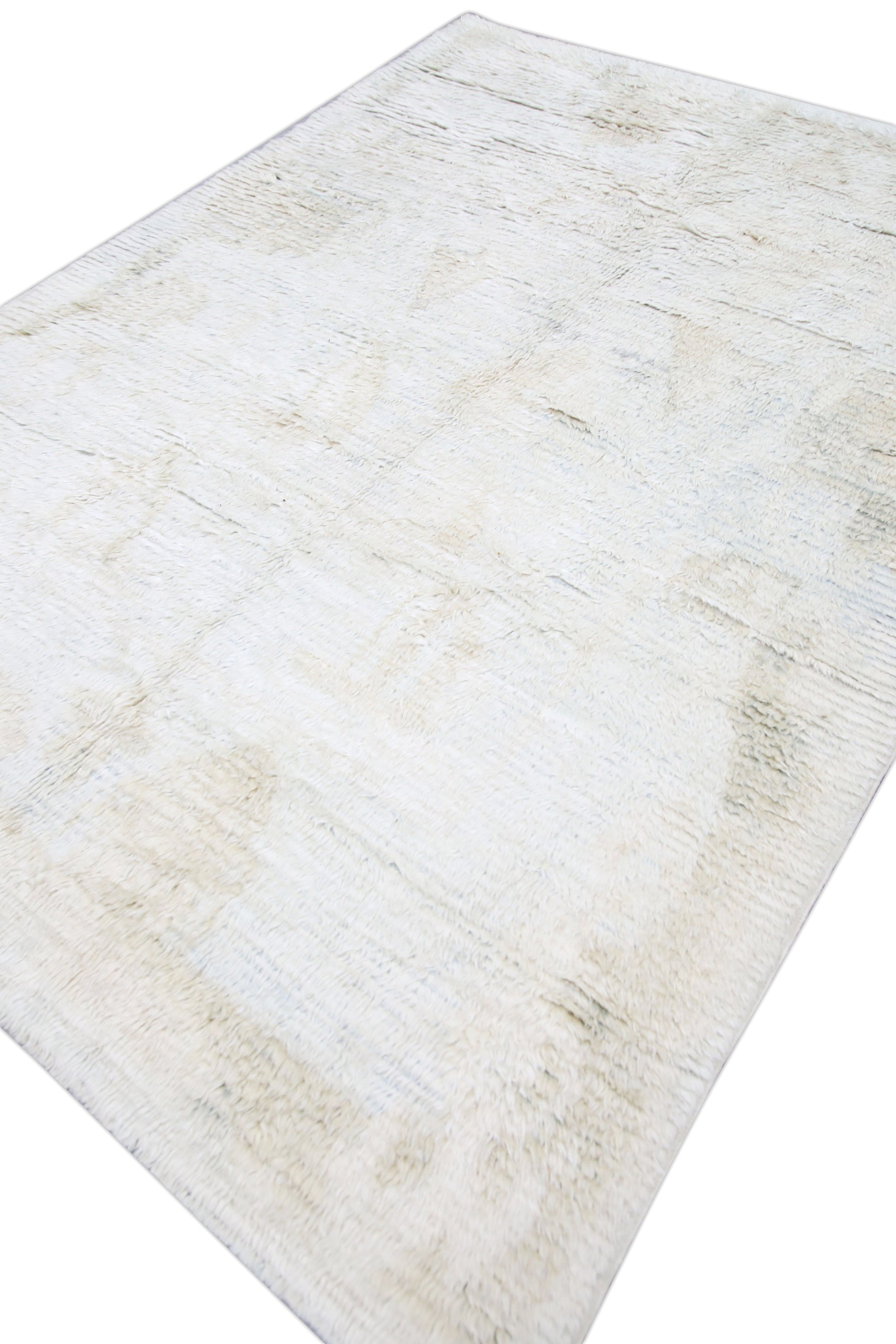 Turkish Tulu Rug Hand Knotted 6'7" x 9'1" #30