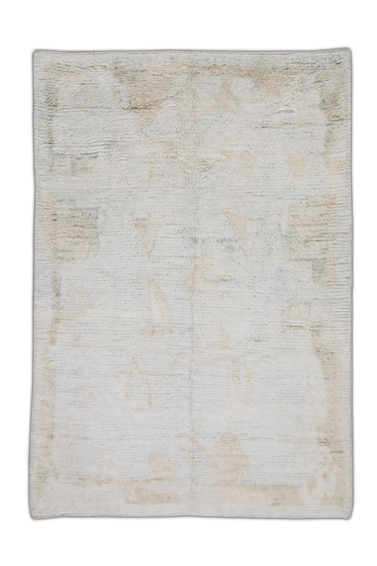 #30 Hand Knotted Turkish Modern Tulu Rug 6'7" x 9'1"