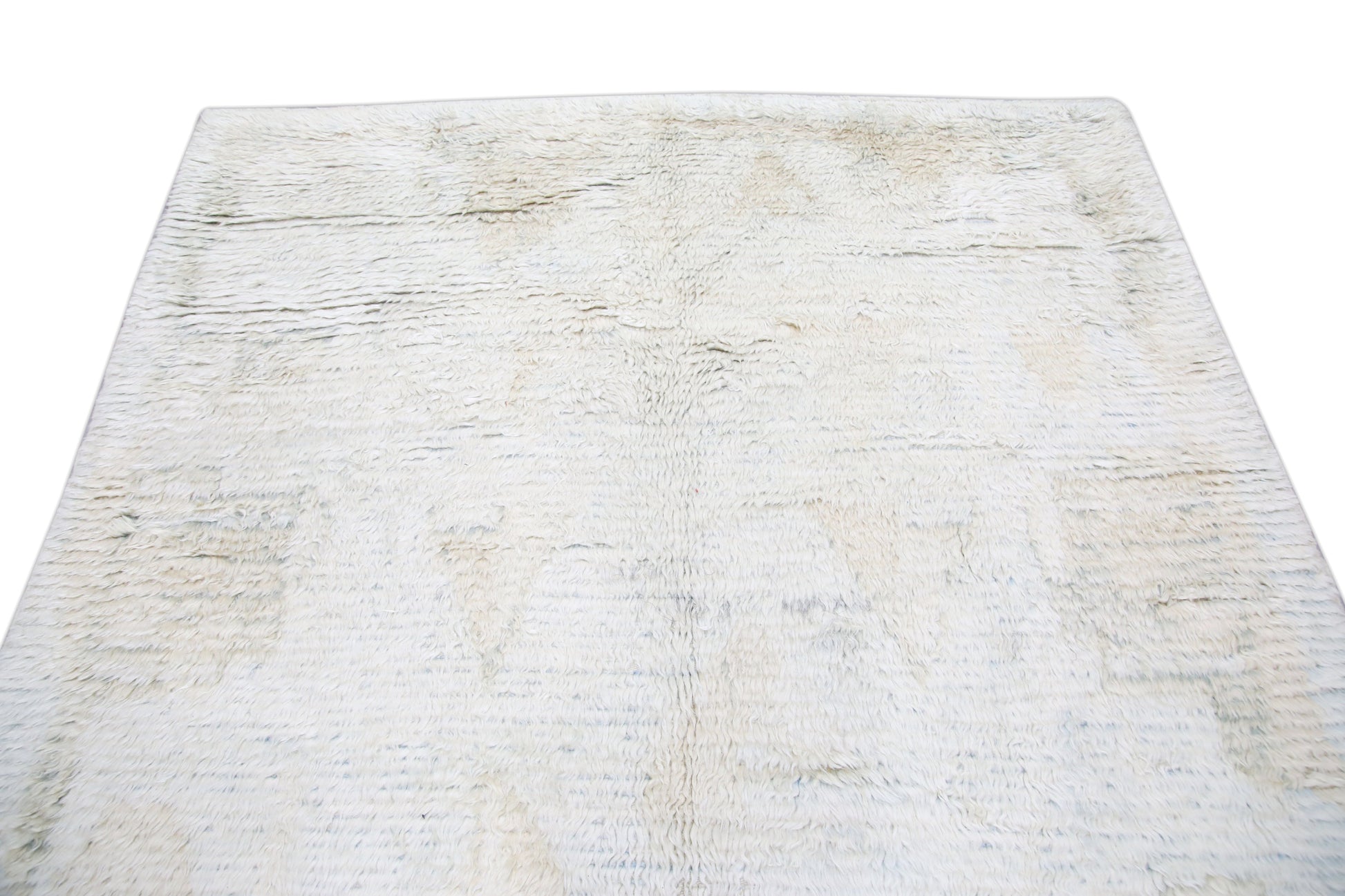 Turkish Tulu Rug Hand Knotted 6'7" x 9'1" #30