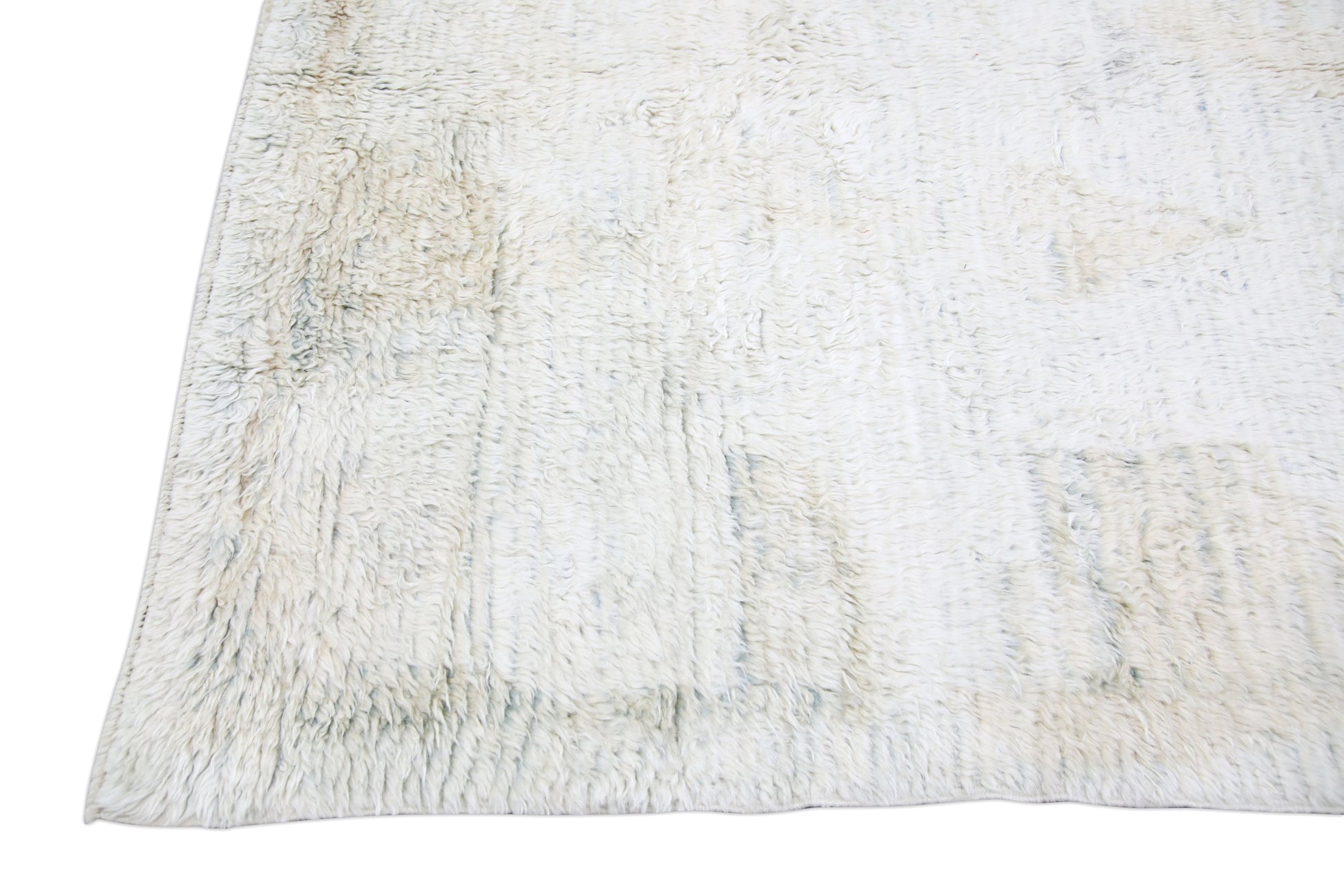 Turkish Tulu Rug Hand Knotted 6'7" x 9'1" #30
