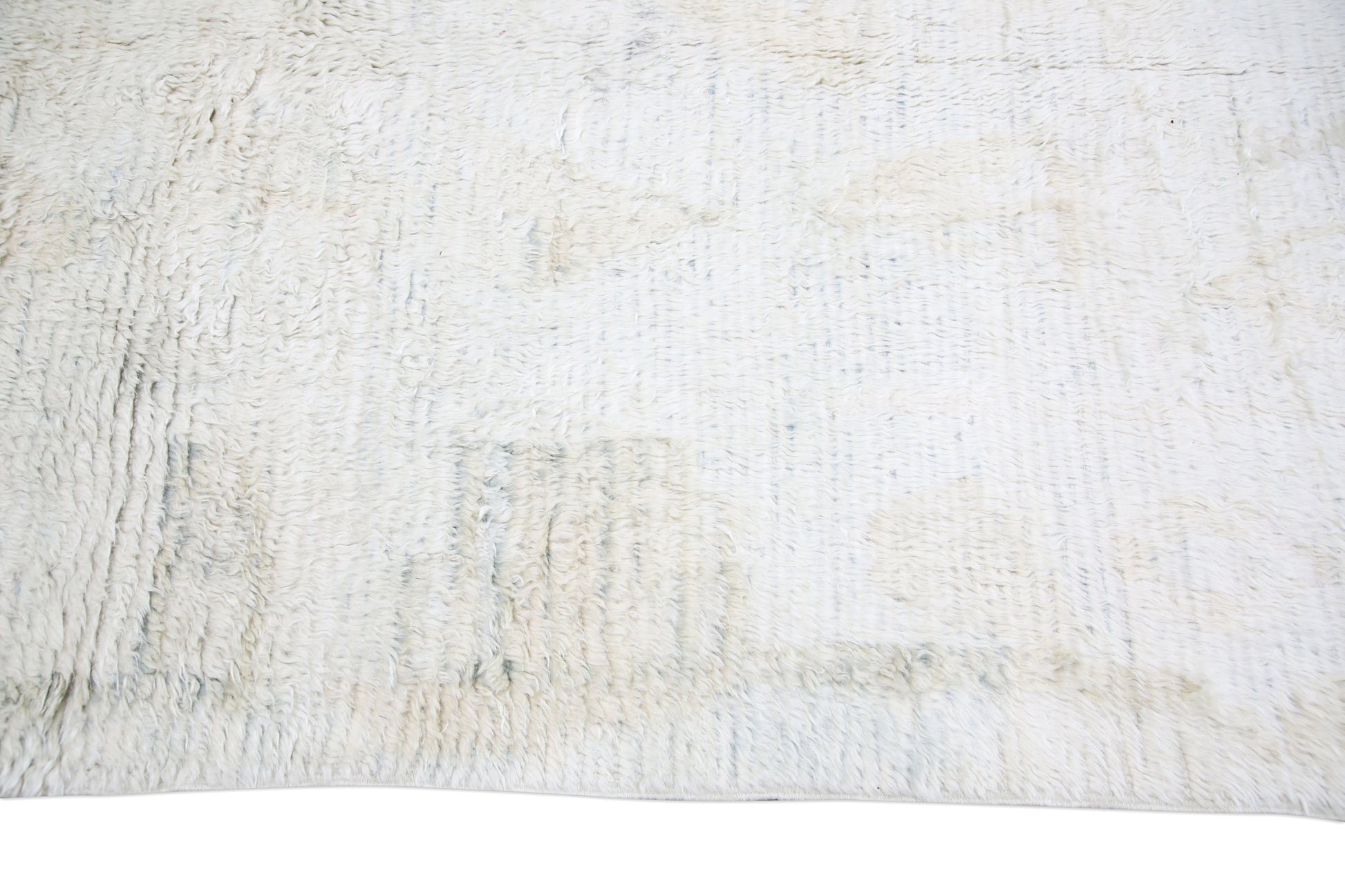 Turkish Tulu Rug Hand Knotted 6'7" x 9'1" #30