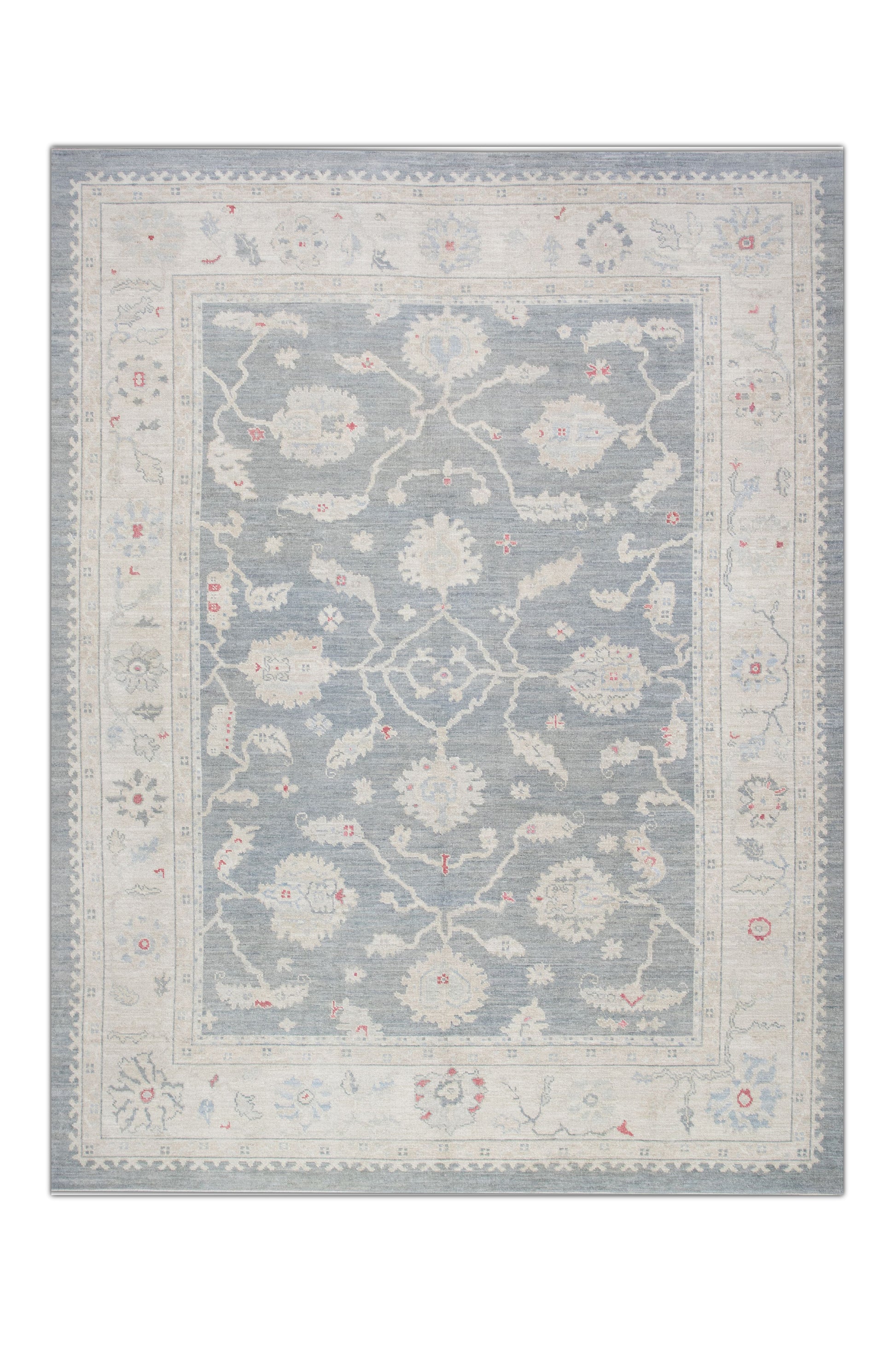 Turkish Oushak Rug 9'3" x 12'10" #2520